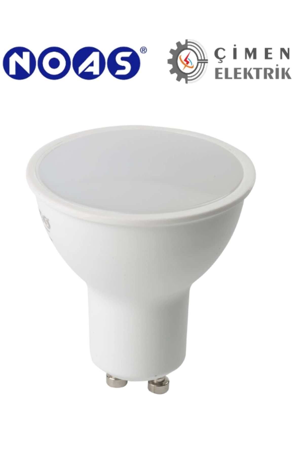 feifei Noas Yl91 0701 7W Led Çanak Ampül 6400K Beyaz Işık Gu10 Duy