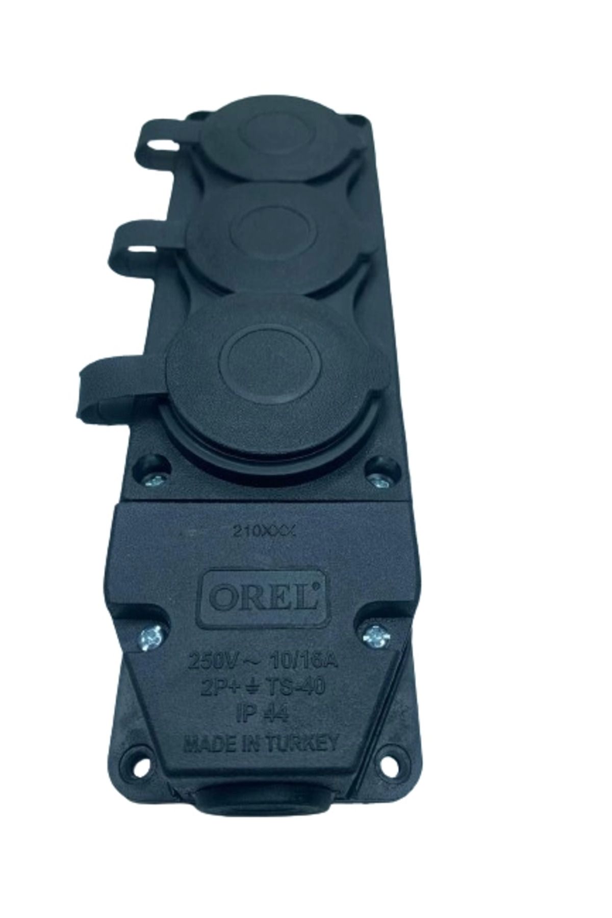 feifei 3 Lü Kauçuk Grup Priz Monofaze 1X16A 220 V