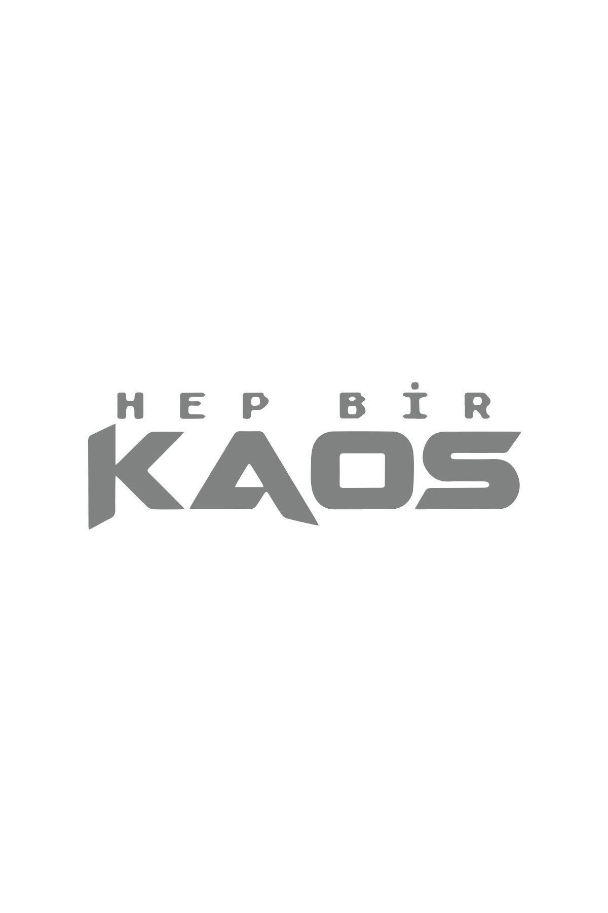 Reysa Tasarım Hep Bir Kaos Sticker 17x17 Cm Gri