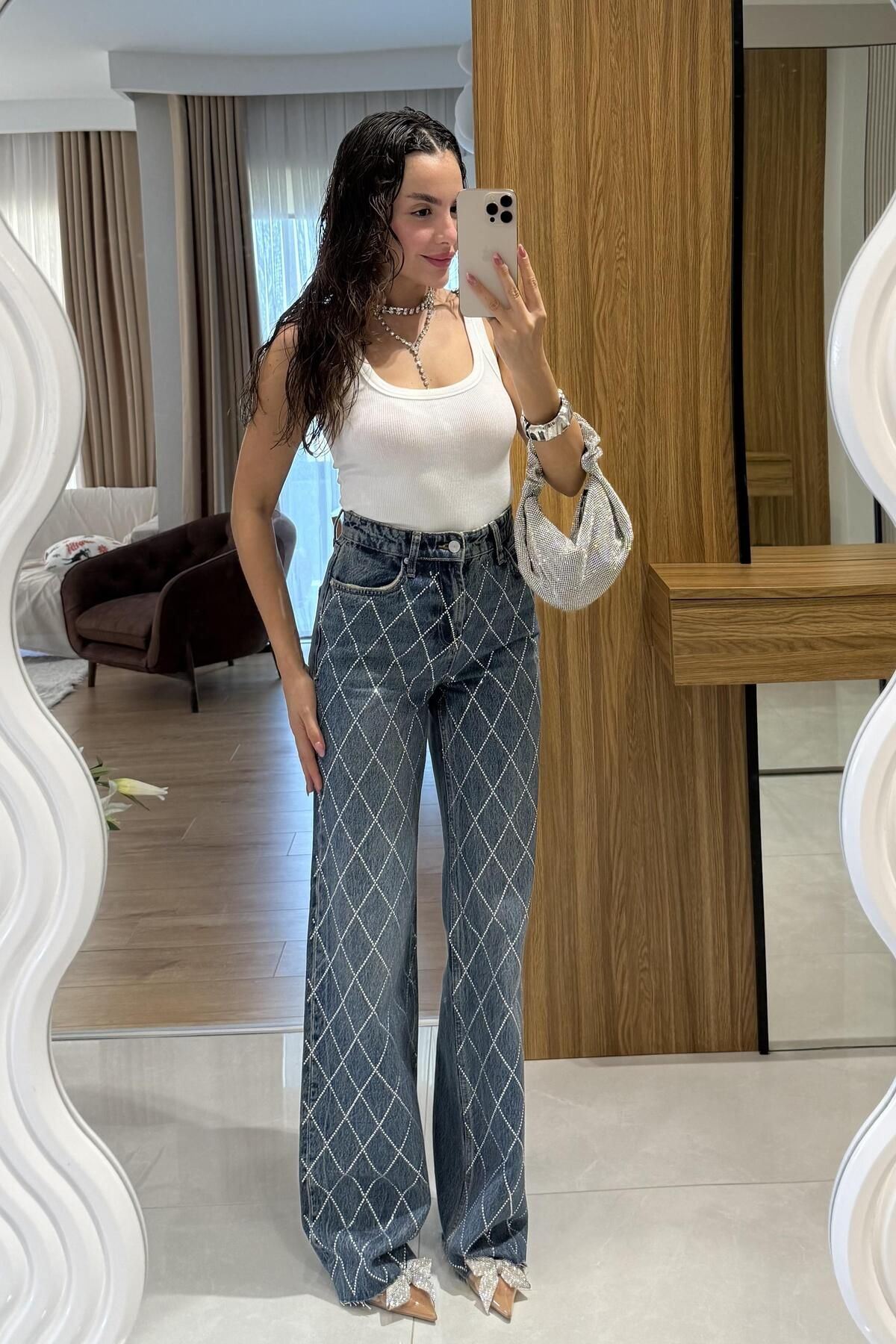 Gizem Ecemiş Becky Taşlı Premium Jean