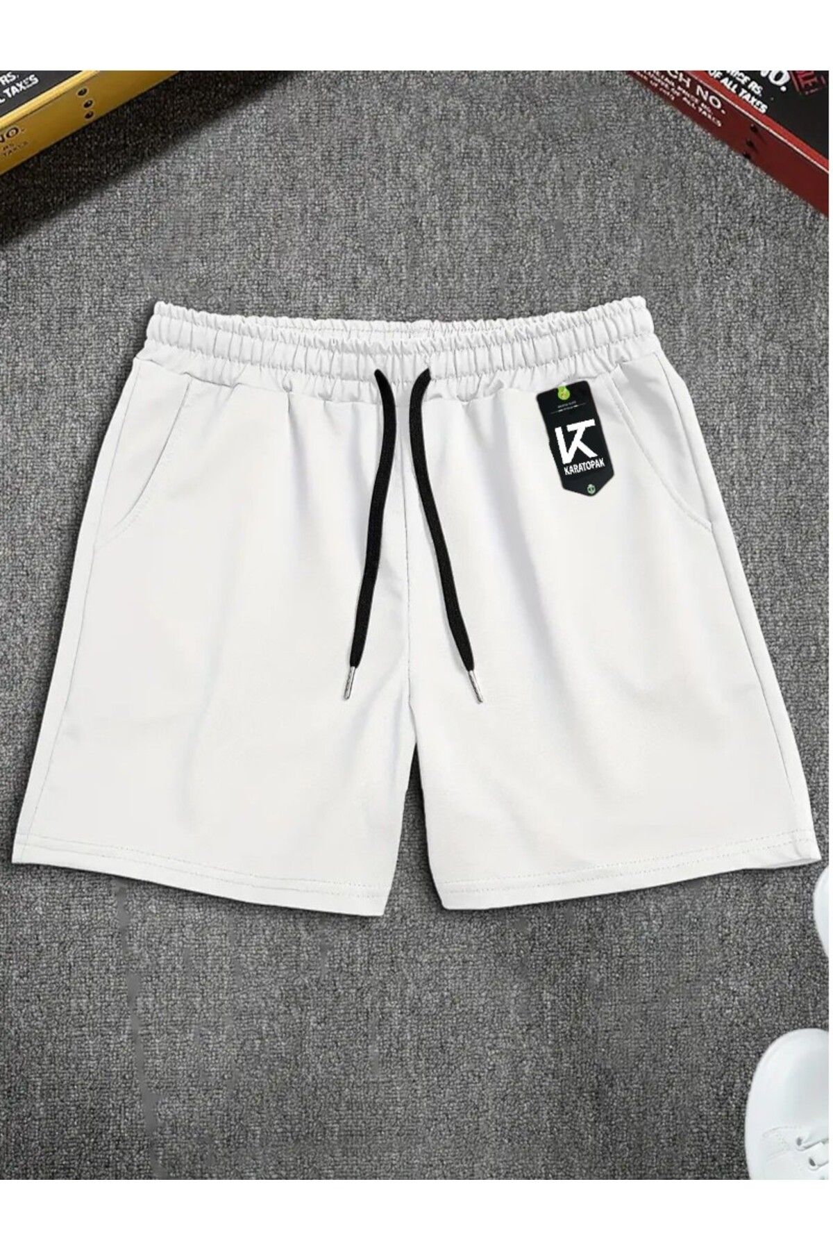 Karatopak Unisex Yazlık Rahat Basic Şort