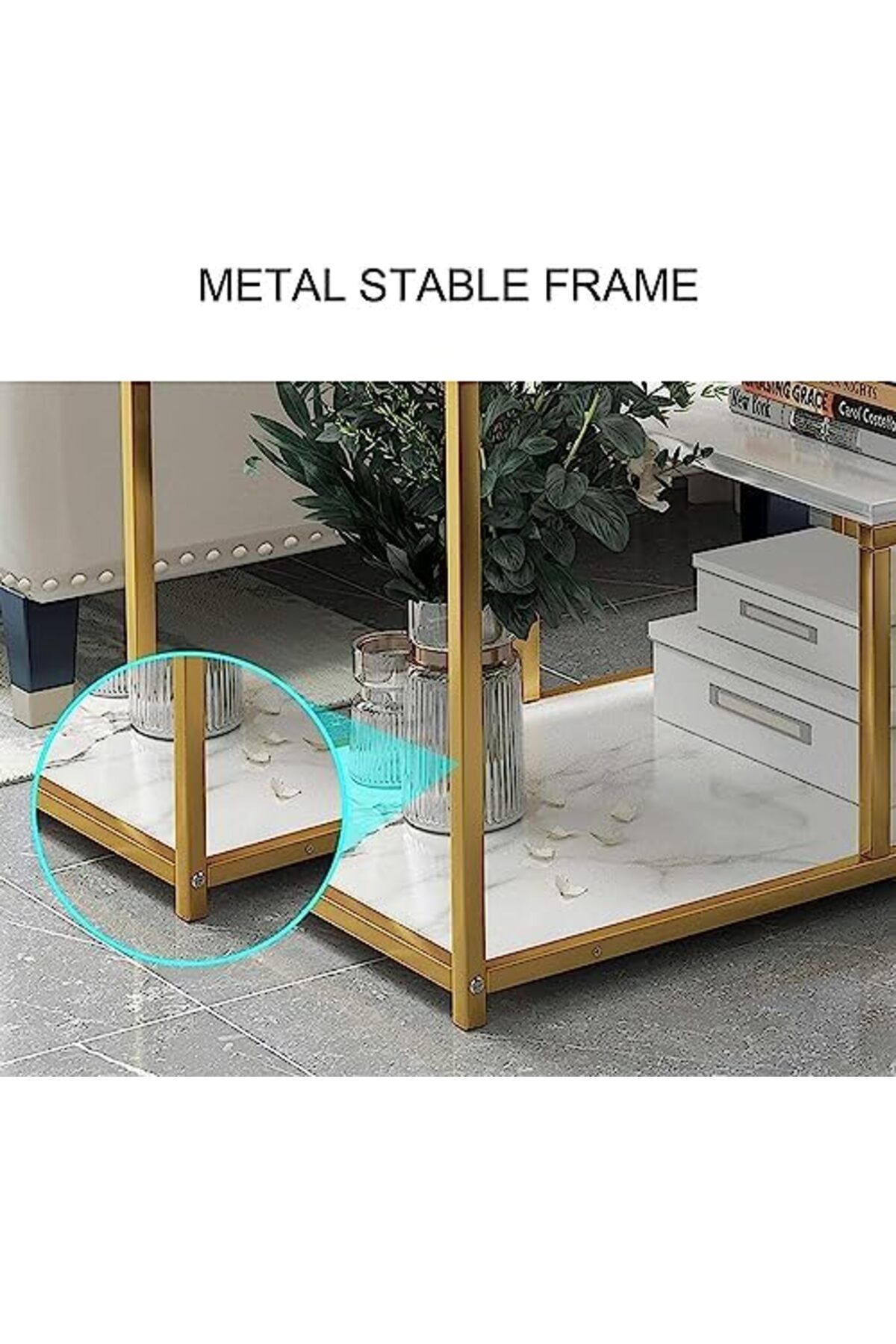 Generic-3 Tier Coffee Table for Living Room Tea Table Centre Table Nesting Table End Table Bedside Table Sid 8