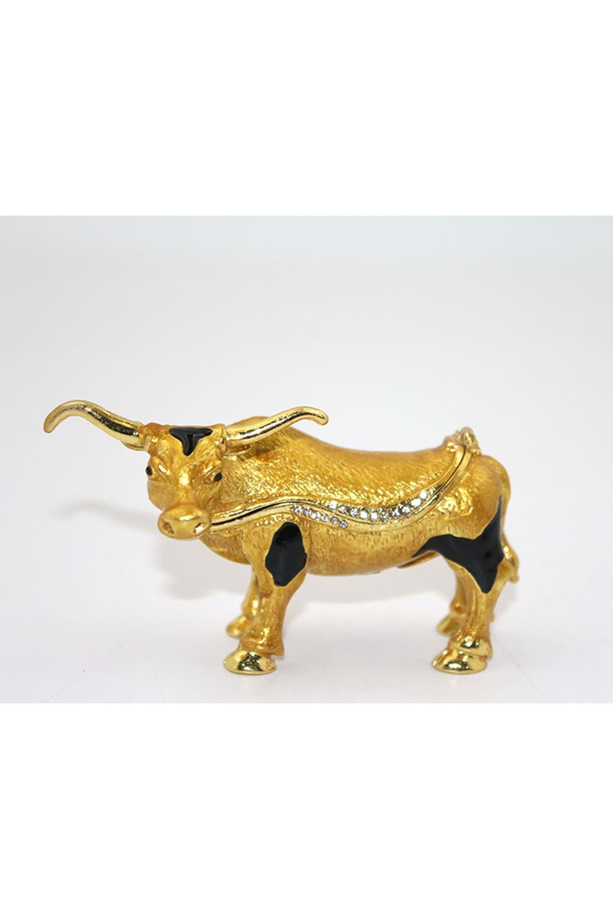 Store Sıvaroskı Taşlı Boğa 6*11 Cm
