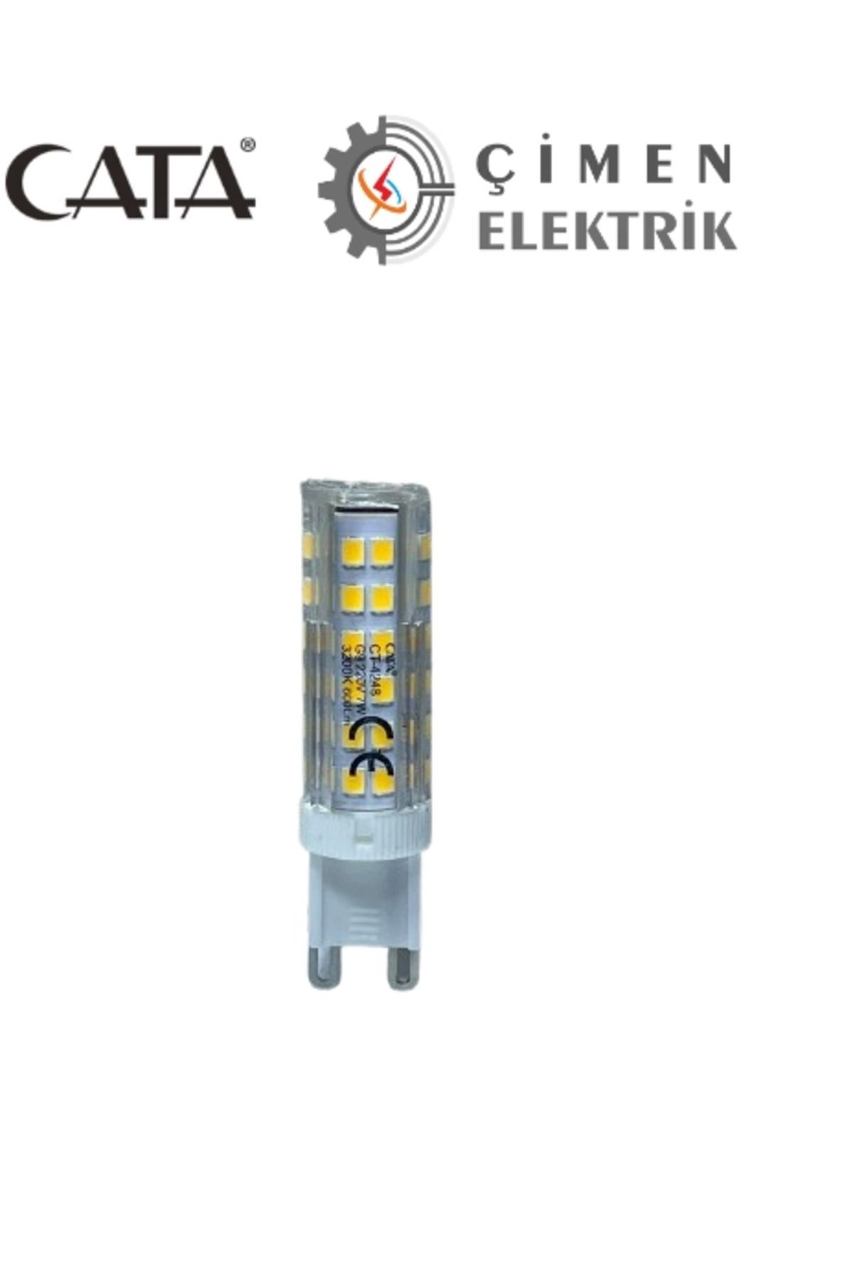 feifei Cata Ct 4248 Led 7W 220V Kapsül Ampul 3200K Gün Işığı G9 Duy