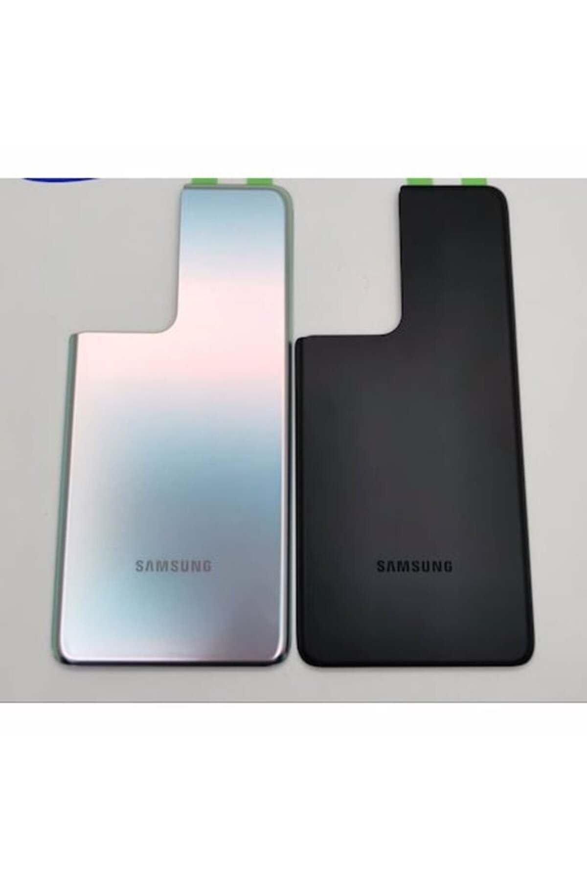 Asia nullnullnullnull Samsung Galaxy S21 Ultra G998 Arka Cam Kapak Pil Kapağı Siyah