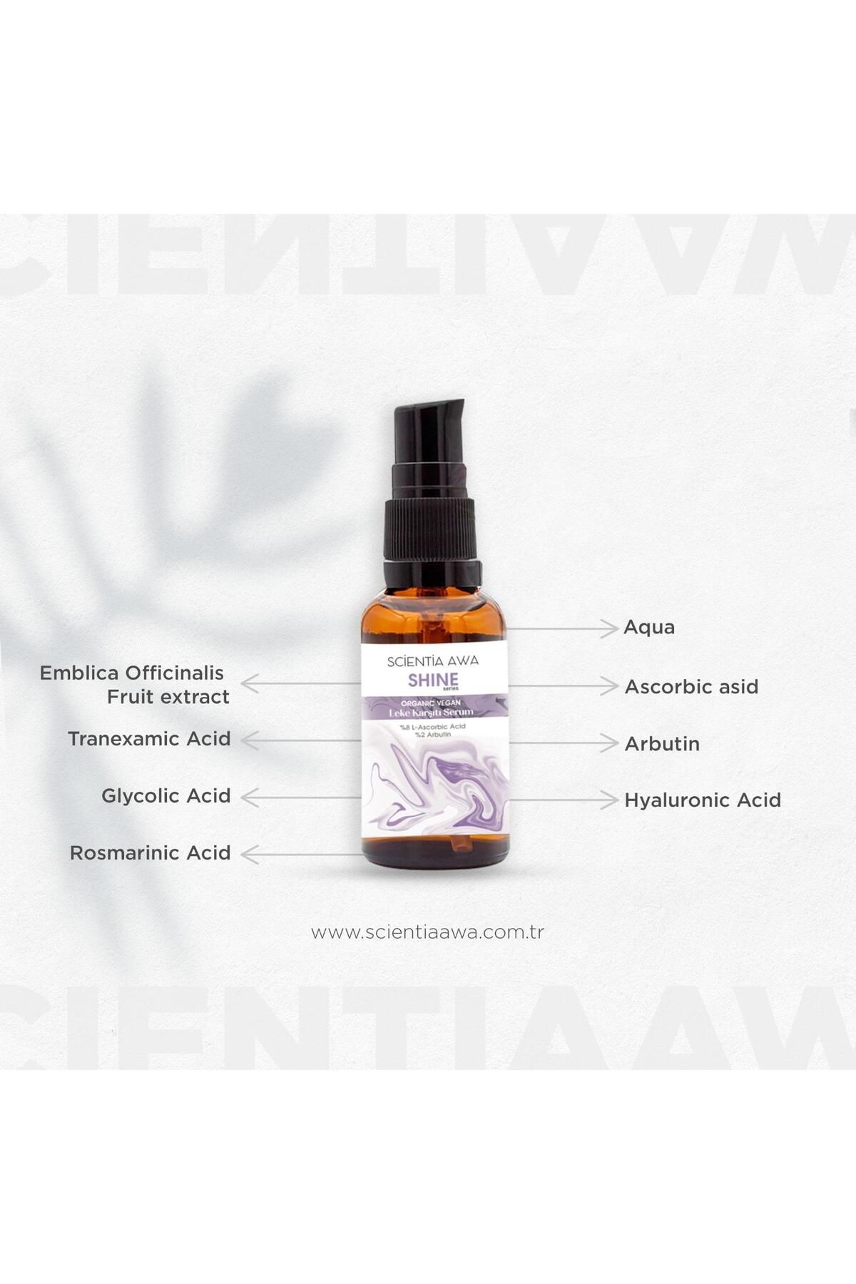 Scientia awa Shine Organik Vegan Leke Karşıtı Serum