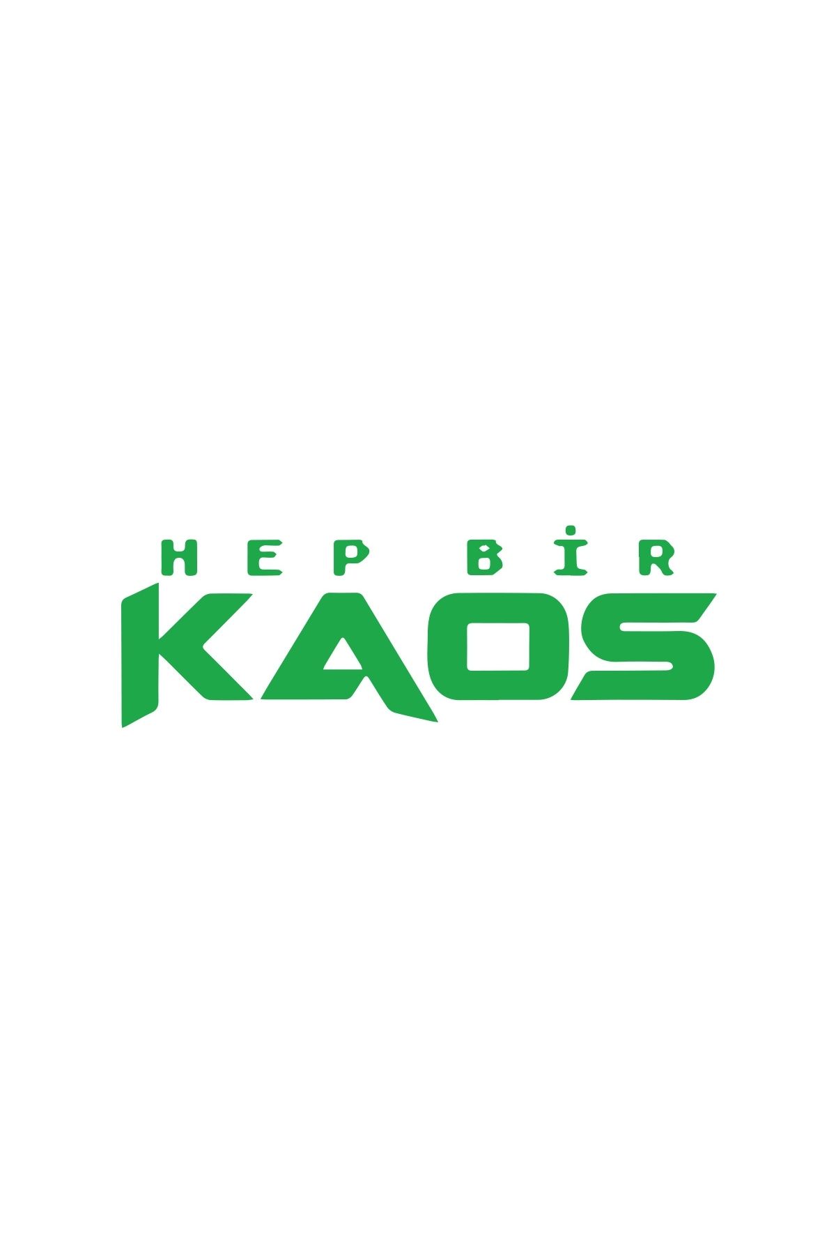 Reysa Tasarım Hep Bir Kaos Sticker 17x17 Cm Yeşil