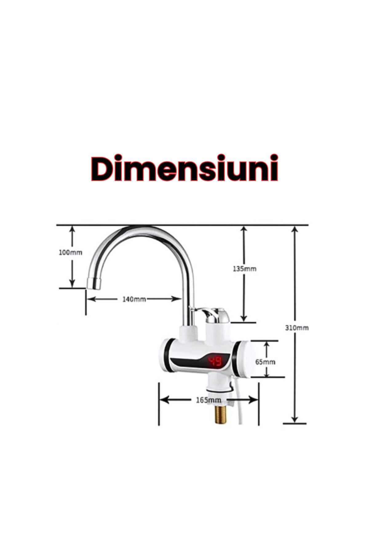 Generic-Delimano Instant Faucet with Display + 2 Umbrella/Mop/Broom Holders 5