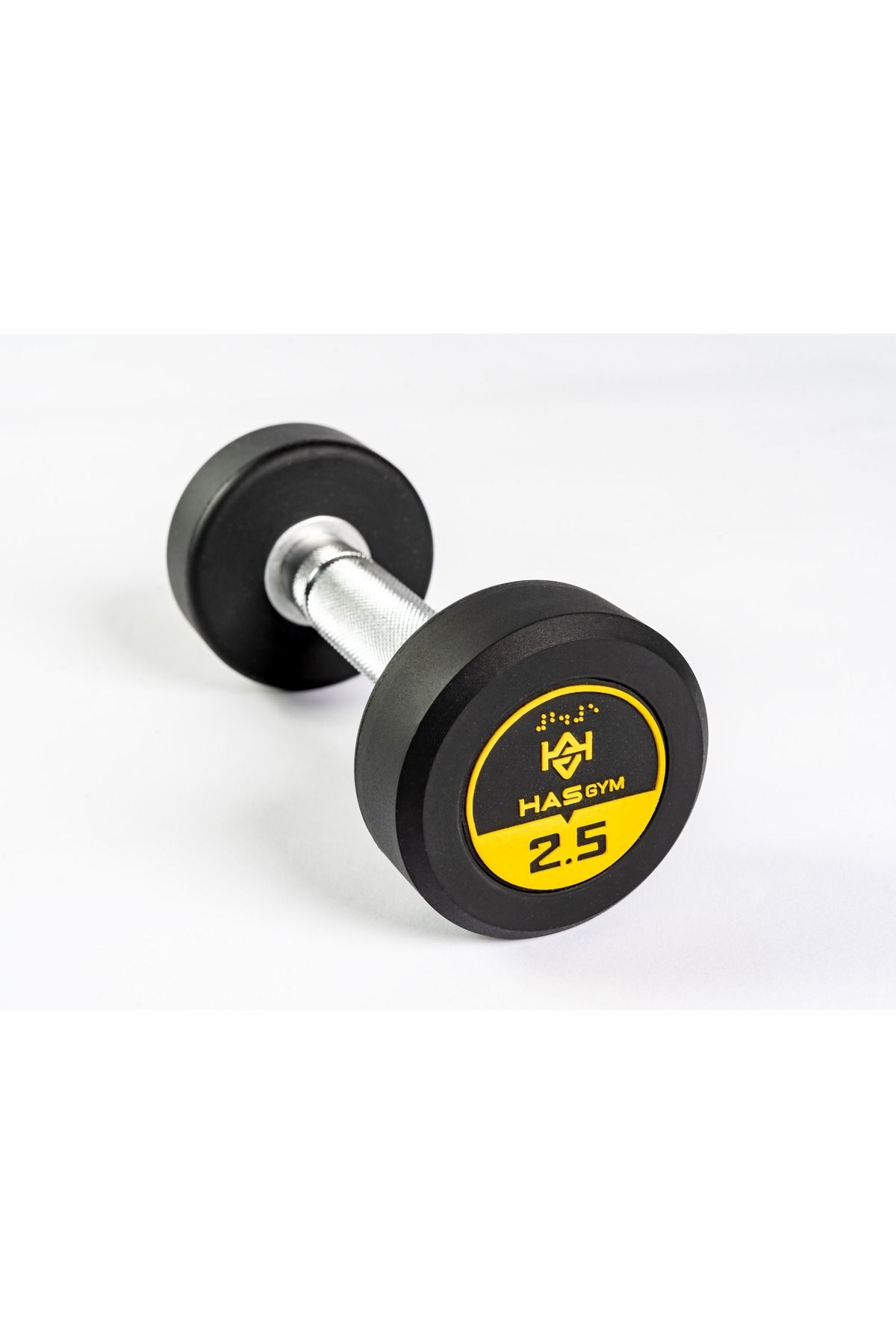 AlinSport Profesyonel Kauçuk Kaplı Dumbbell 2.5 Kg
