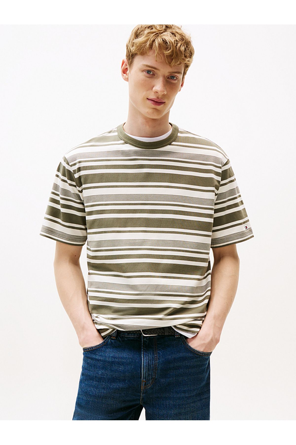 Tommy Hilfiger Stripe Relaxed T-Shirt
