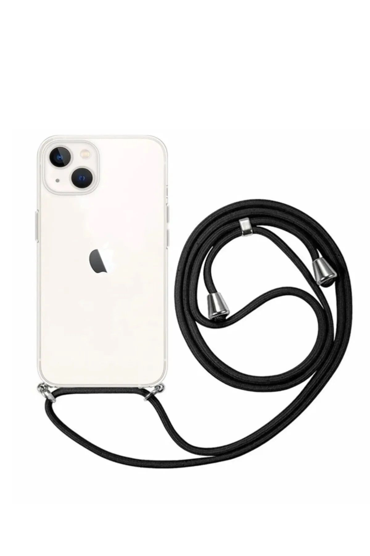 TahTicMer Samsung Galaxy S25 Ultra (SM-S938B) Uyumlu Kılıf İpli Boyundan Askılı Darbe Emici Antishock Kapak