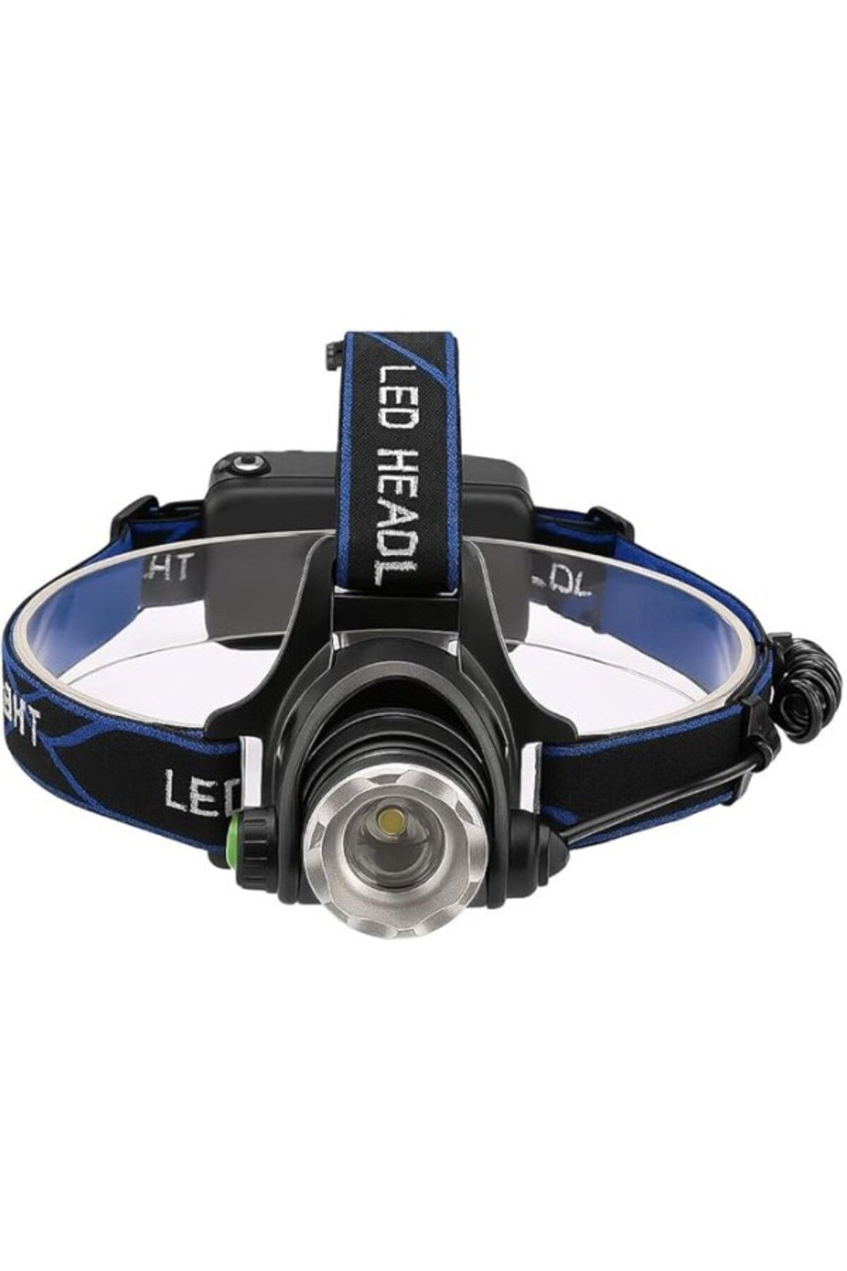 ShopZum Cata Poyraz Şarjlı Led Kafa Feneri Ayarlanabilir Zoom Özellikli 3 Modlu Beyaz Işık Outdoor Kafa