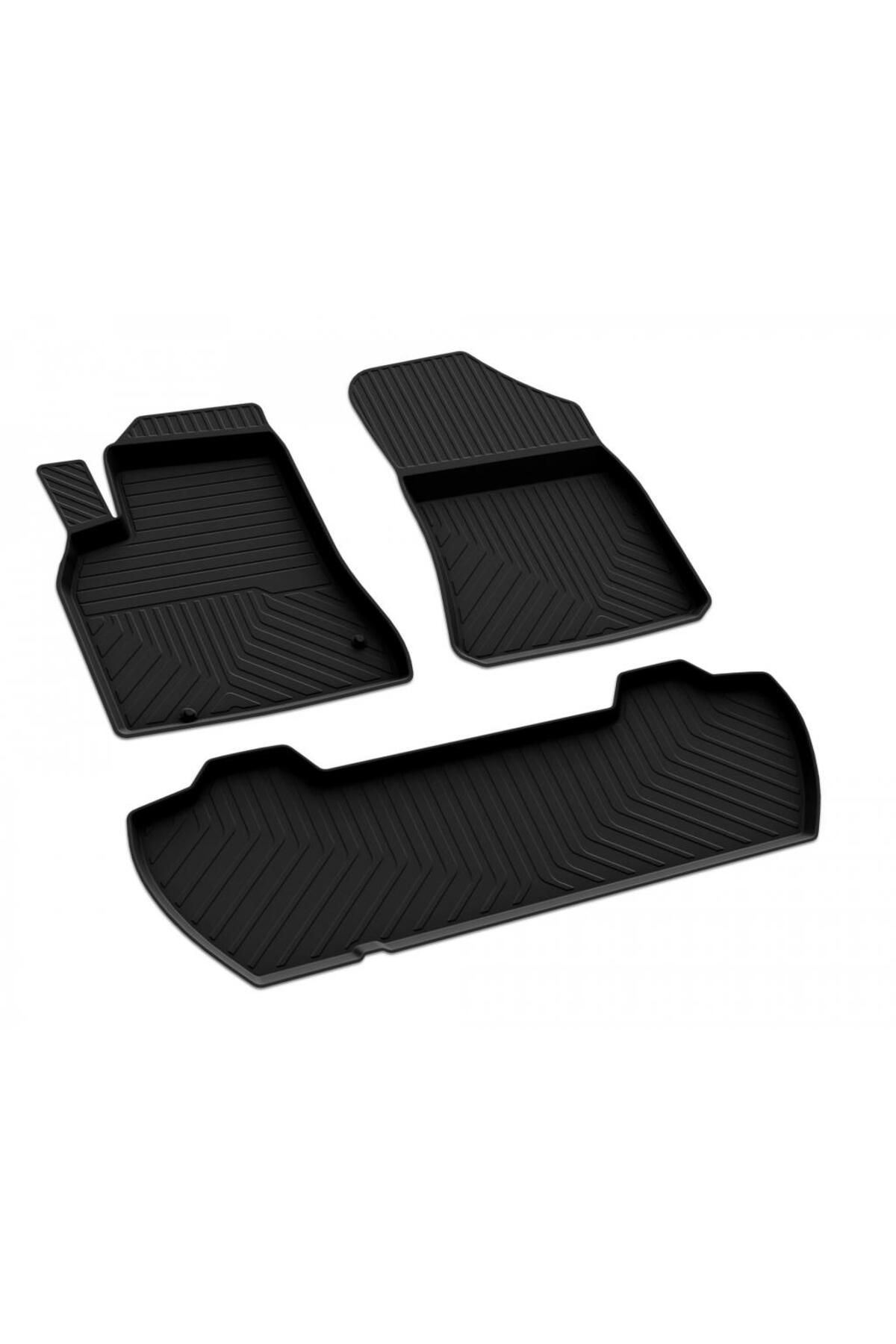 ferrous autoaccessories Citroen Berlingo 2 Ferrous 4D Havuzlu Kauçuk Paspas 2008 2019