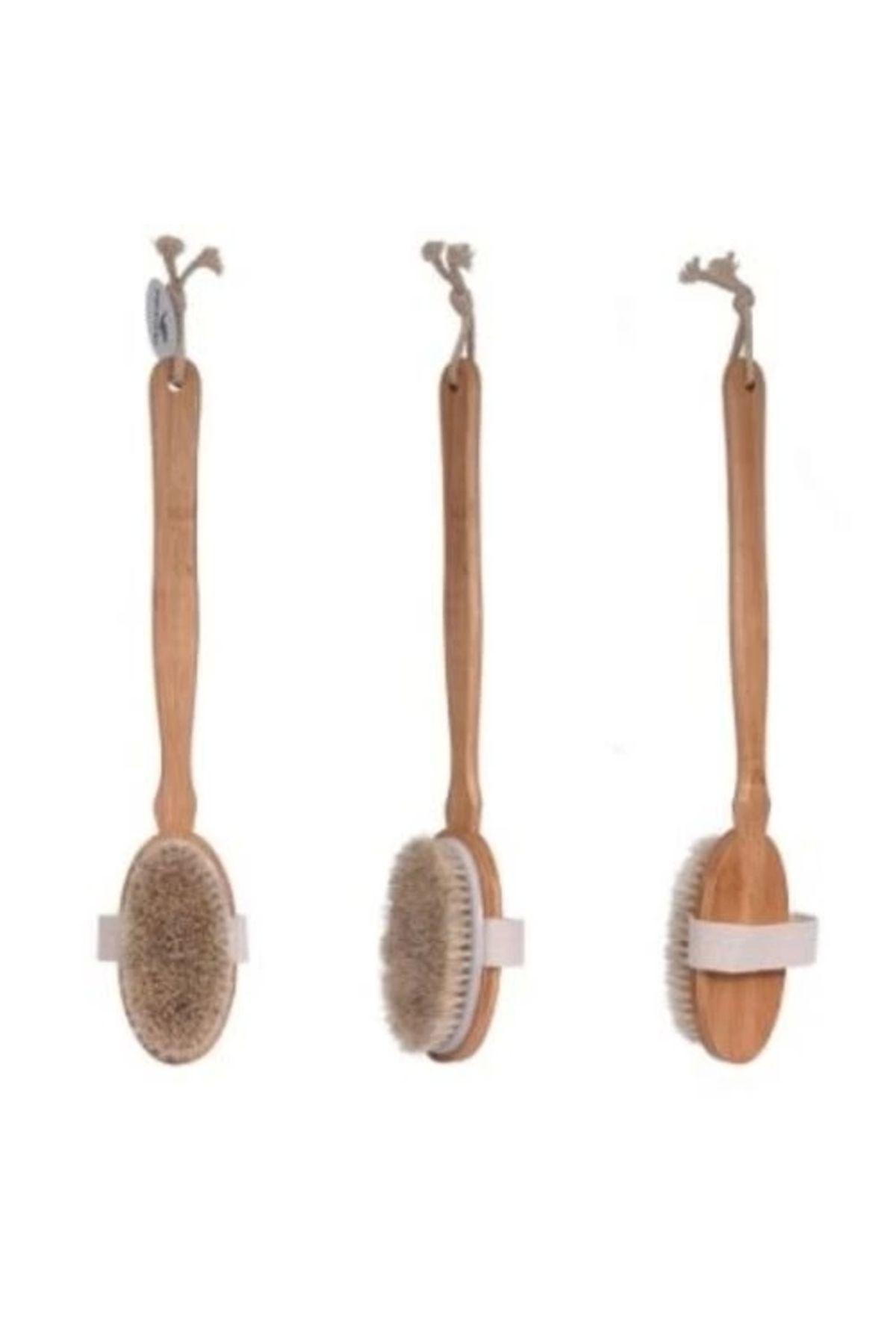Generic Organik Doğal At Kılı Banyo Fırçası