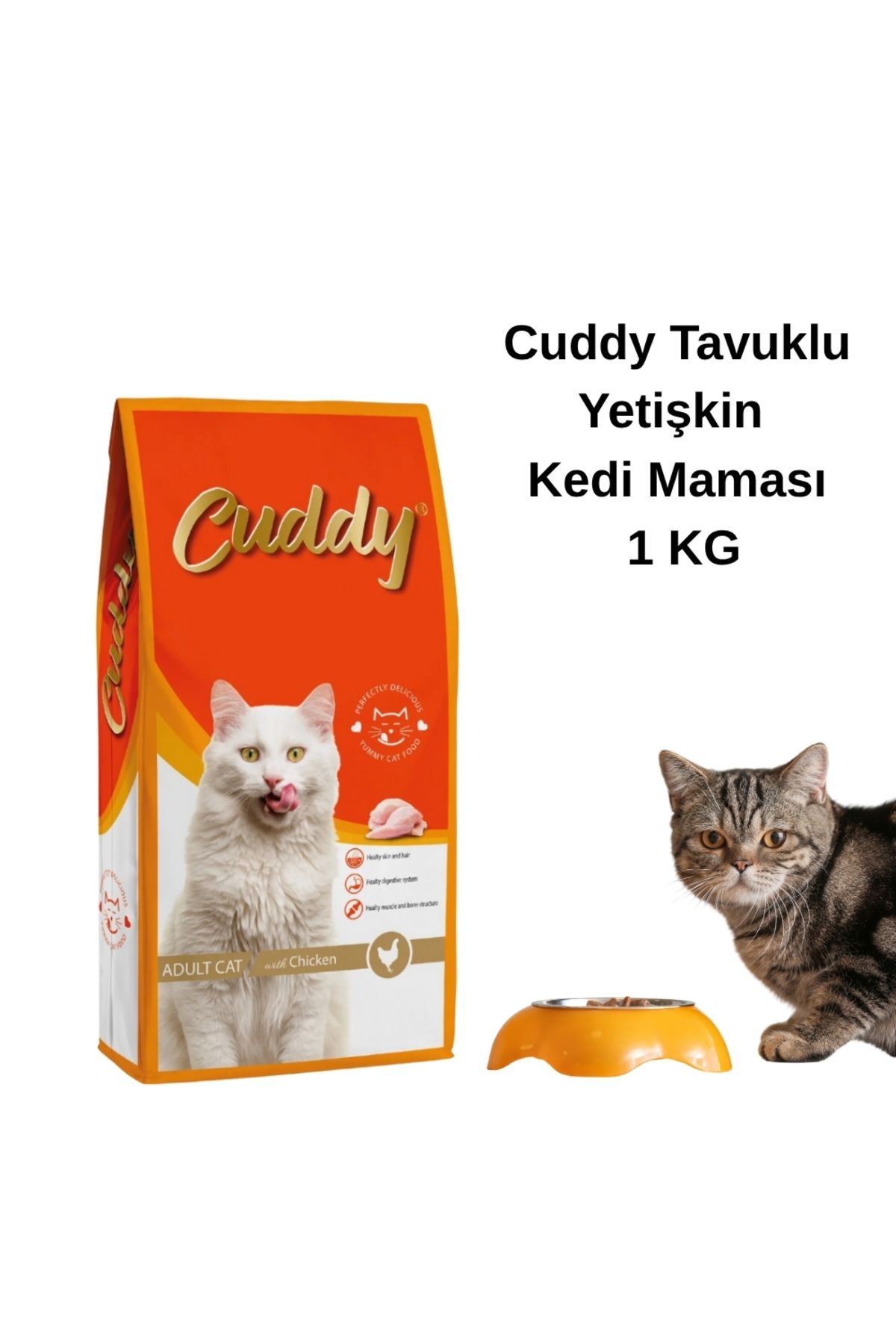 Cuddy KEDİ MAMASI 1 KG