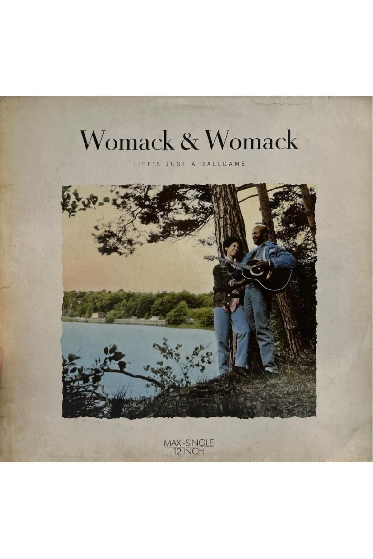 Kadıköy Plak Kulübü Womack & Womack - Life's Just a Ballgame/Slave Maxi Single