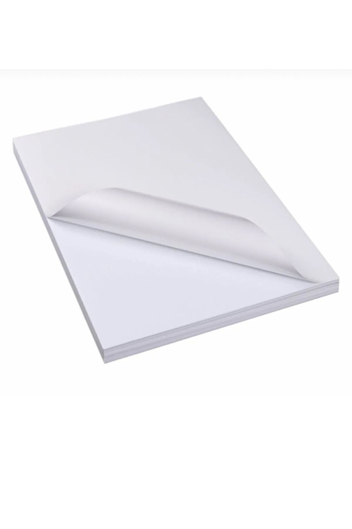 2020 Ebat 35x65 Cm Parlak Yapışkanlı Etiket Çıkartma Etiket Boş Paketleme StickerAdet :50