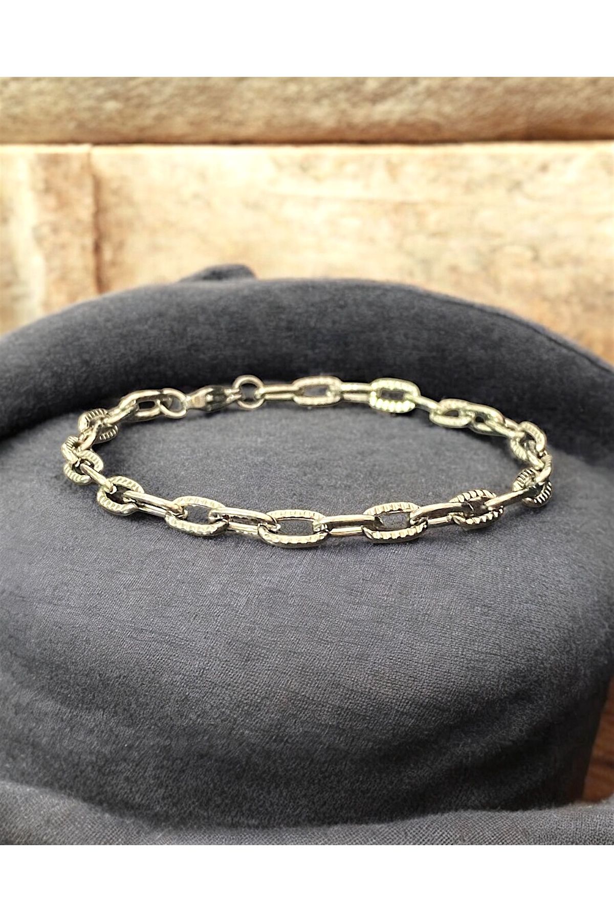 Valore Çelik Zincir Ayarlanabilir Unisex Bileklik