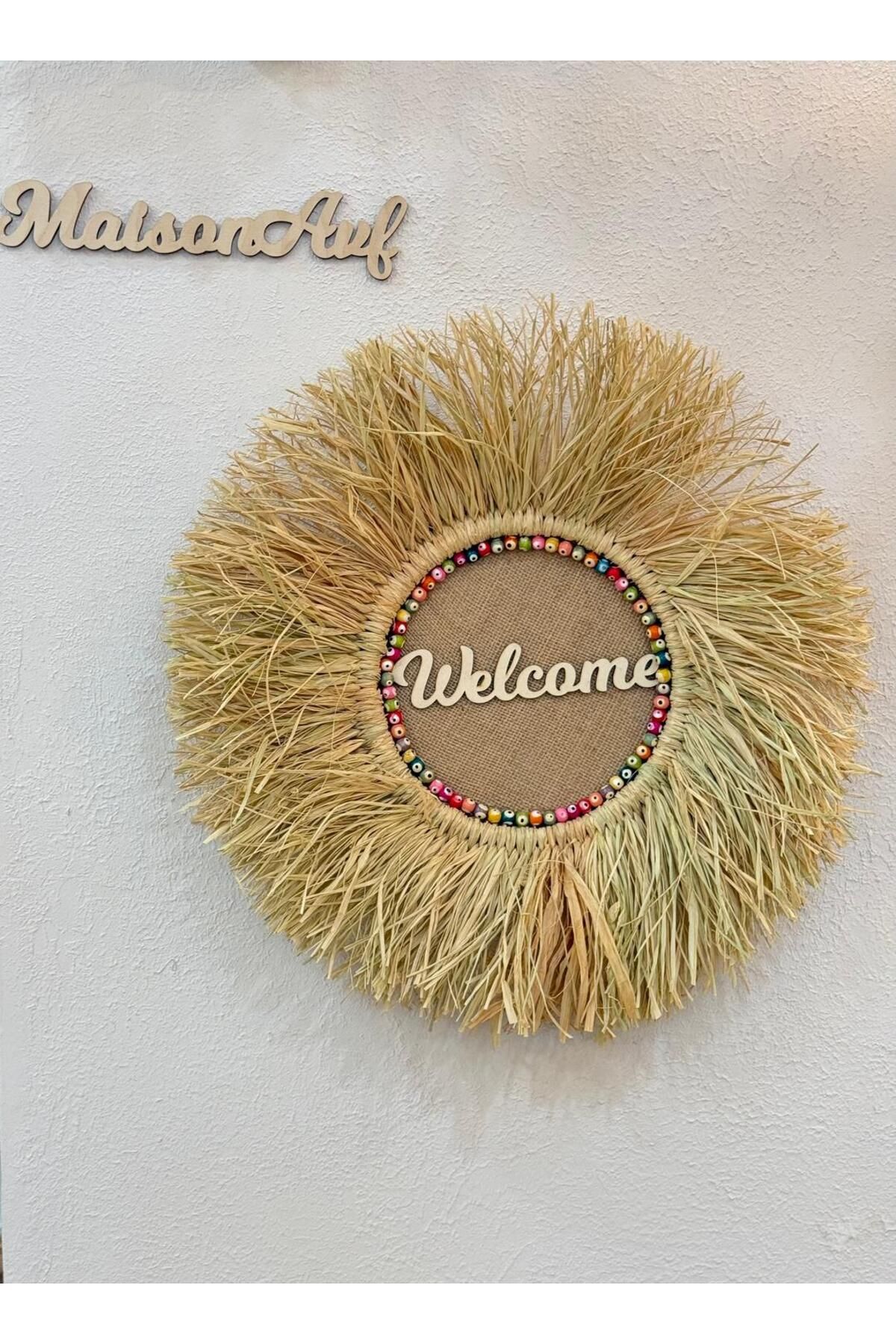 Maison Avf Welcome Renkli Boncuklu Kapı Süsü
