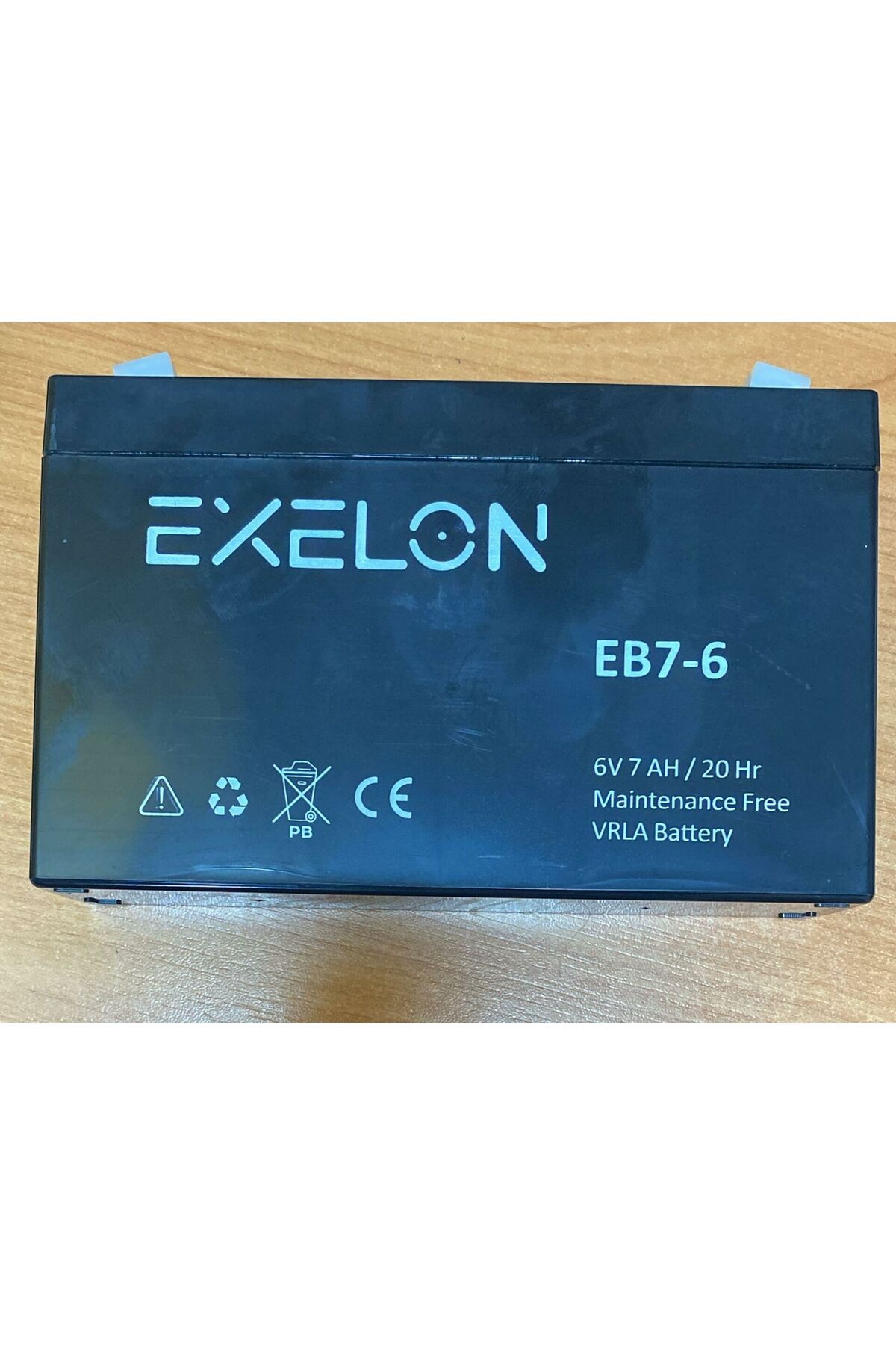 ORBUS 6 VOLT 7 AMPER AKÜ EXELON-ÖLÇÜLER 150*34*94 mm.1100 GRAM