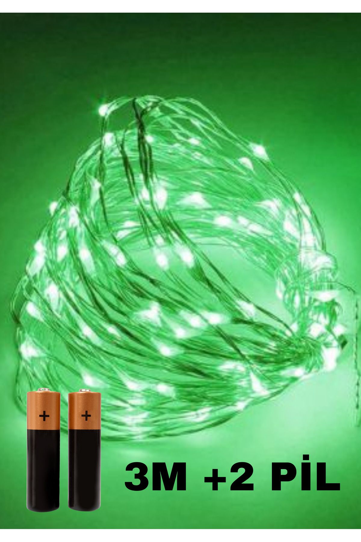 Baloncu Dede 3 M Peri Led Pilli +3 Pil Özel Gün Doğum Günü