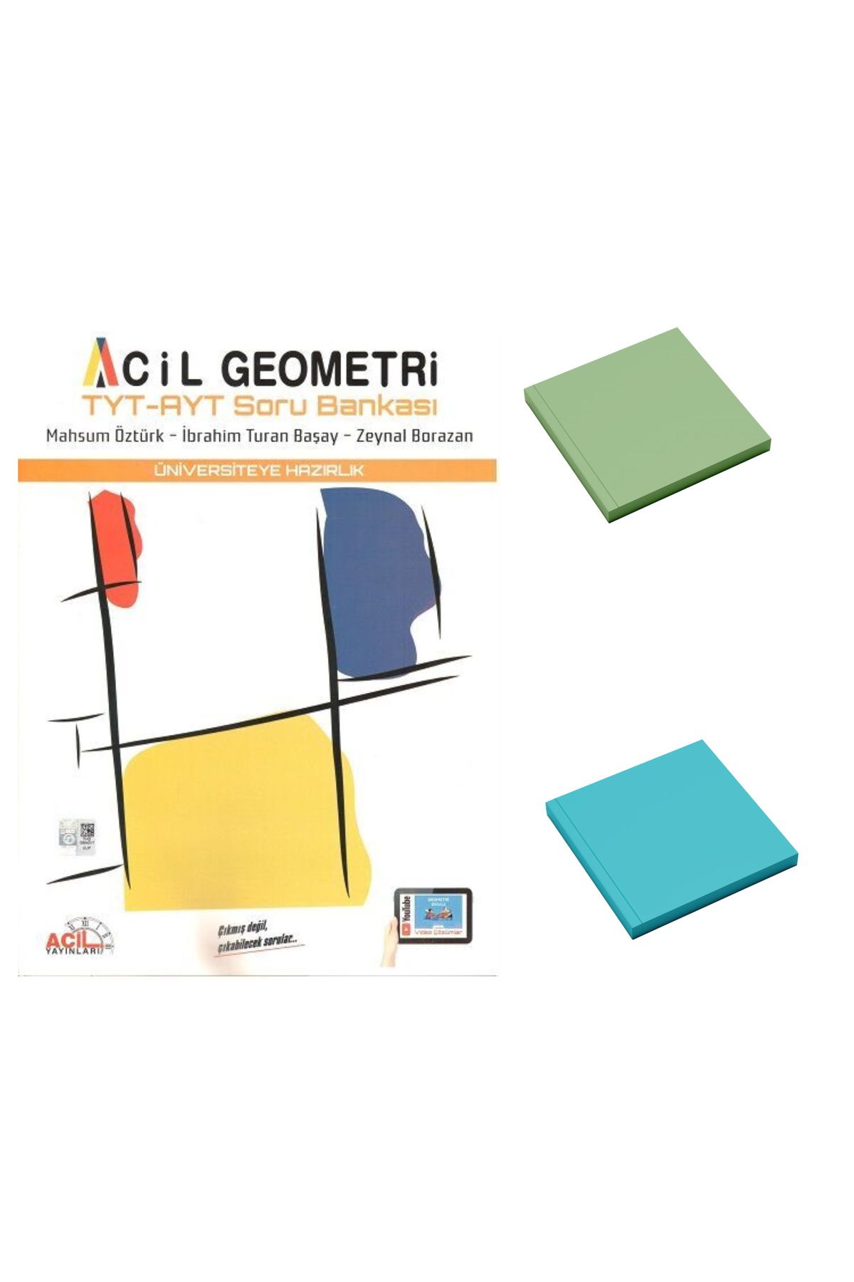 Acil Yayınları Acil Yayınları Geometri Soru Bankası + Hediye