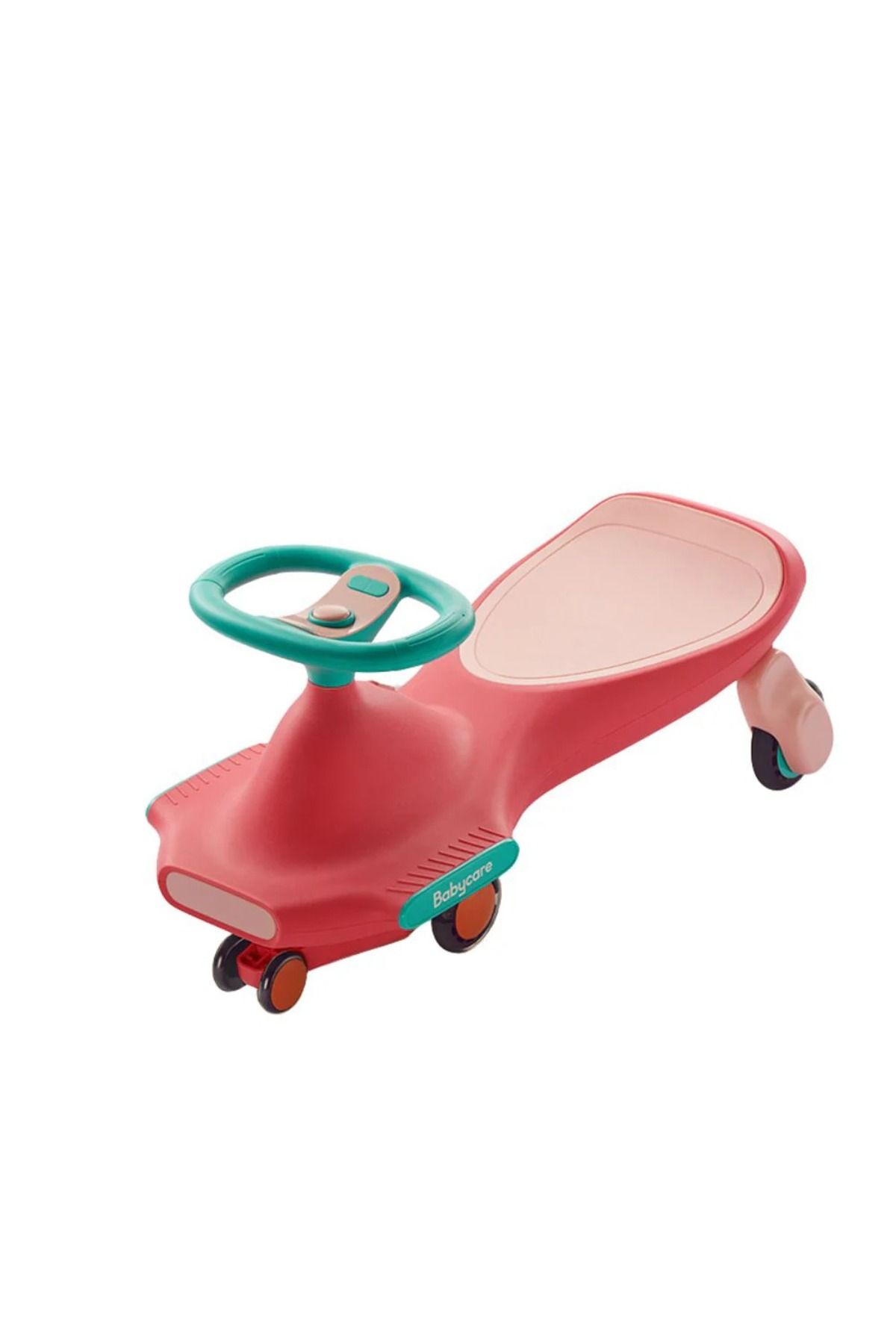 Baby Care Wiggle Ride-On Araba NyokiRoad, LED Farlı, Müzikli Sessiz Çocuk Scooterı