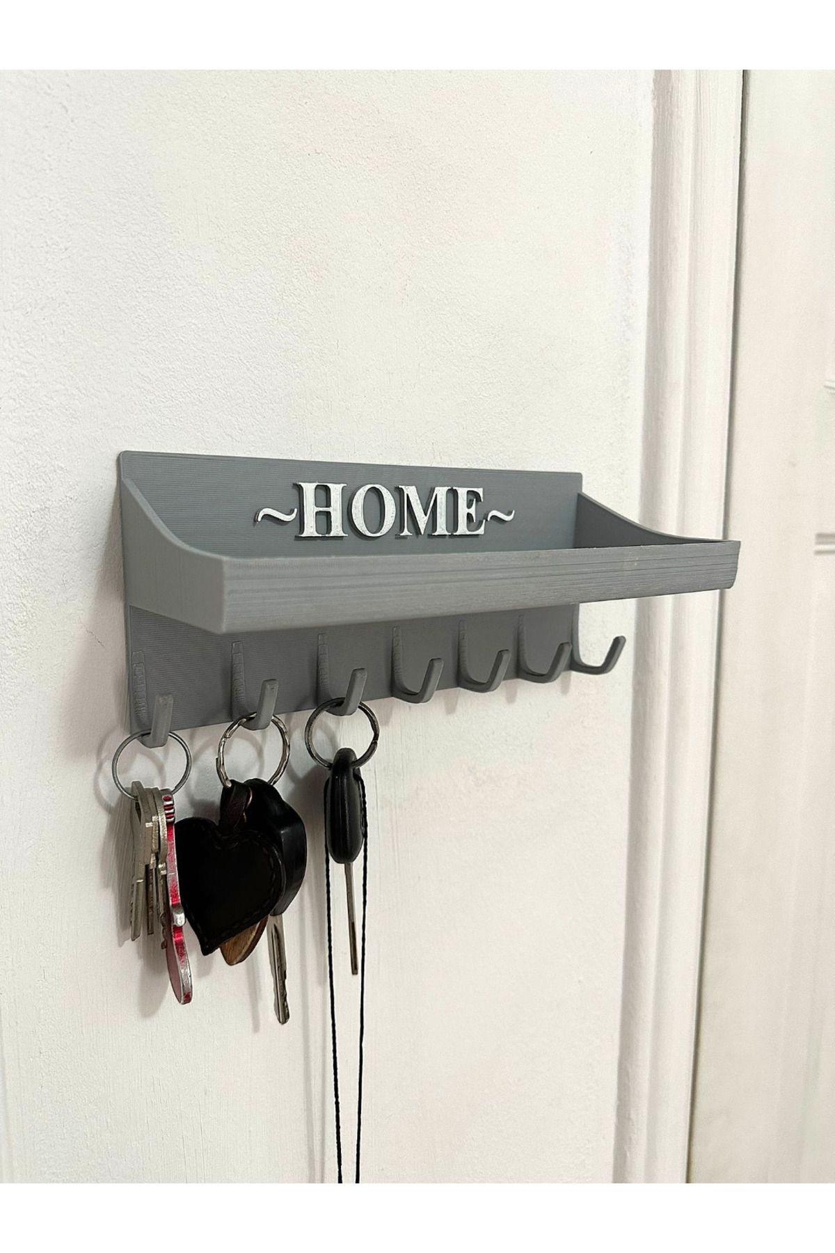 printastic Home Kapı Girişi Anahtar Askısı