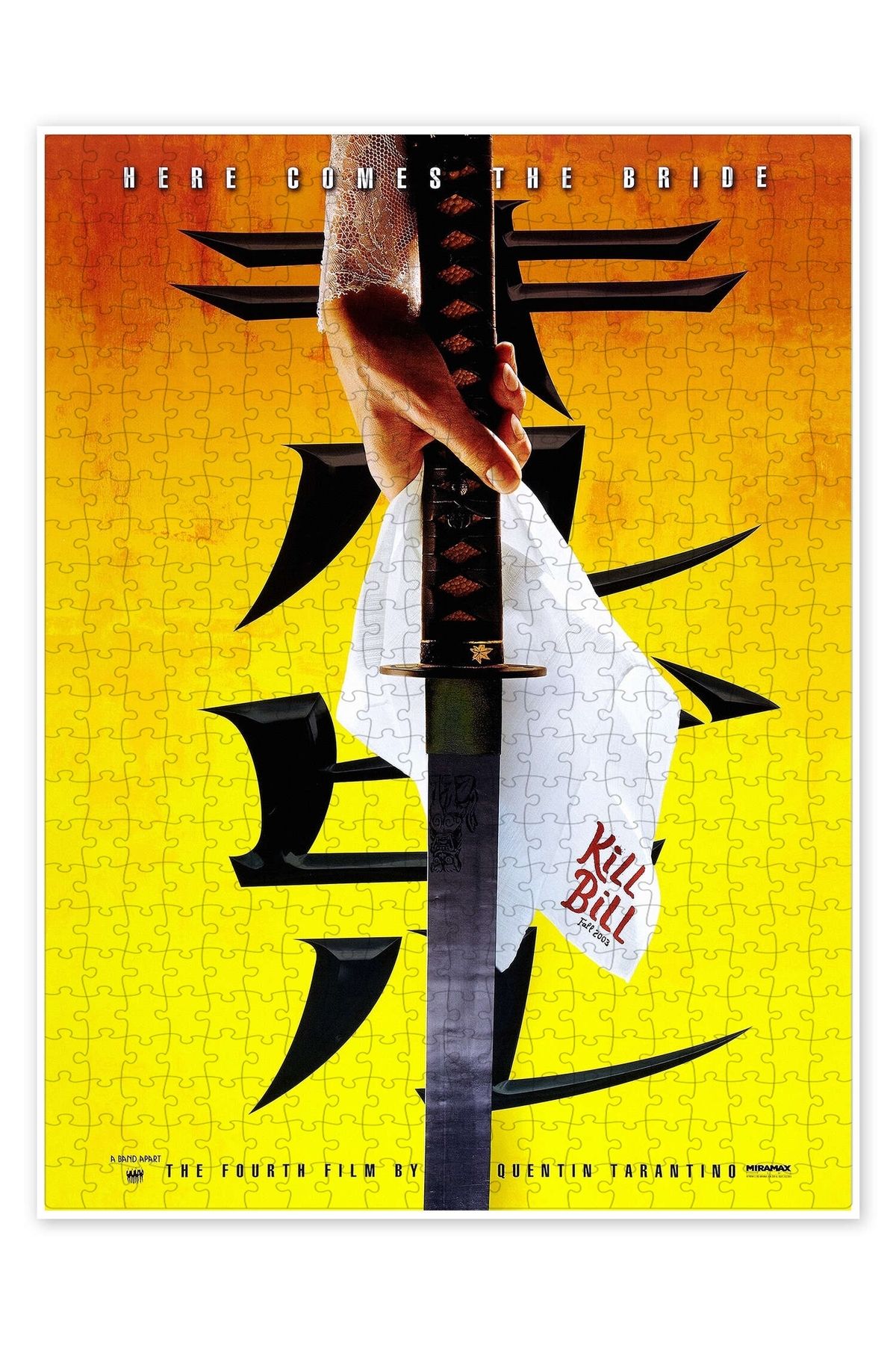 Jeronkarji Kill Bill, Cilt 1 500 Parça Puzzle Yapboz Klasik Film Temalı
