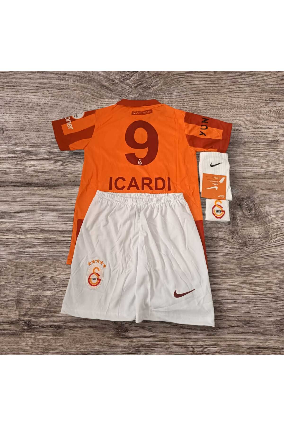 Marka Extra GALAtAsArA'y- 100.YIL 5 YILDIZ ÇOCUK Futbol Forması 4.LÜ SET İCARD'İ 9