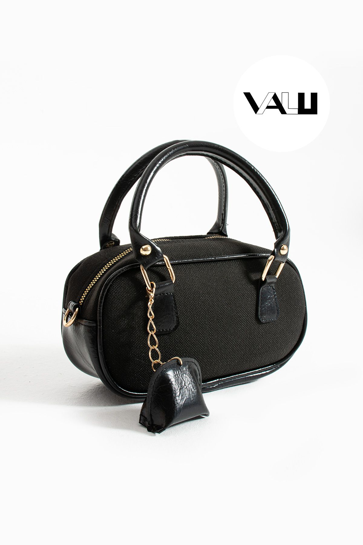 Valu Accessorize Capella Keten Uzun Askılı ve Kulplu El ve Omuz Çantası