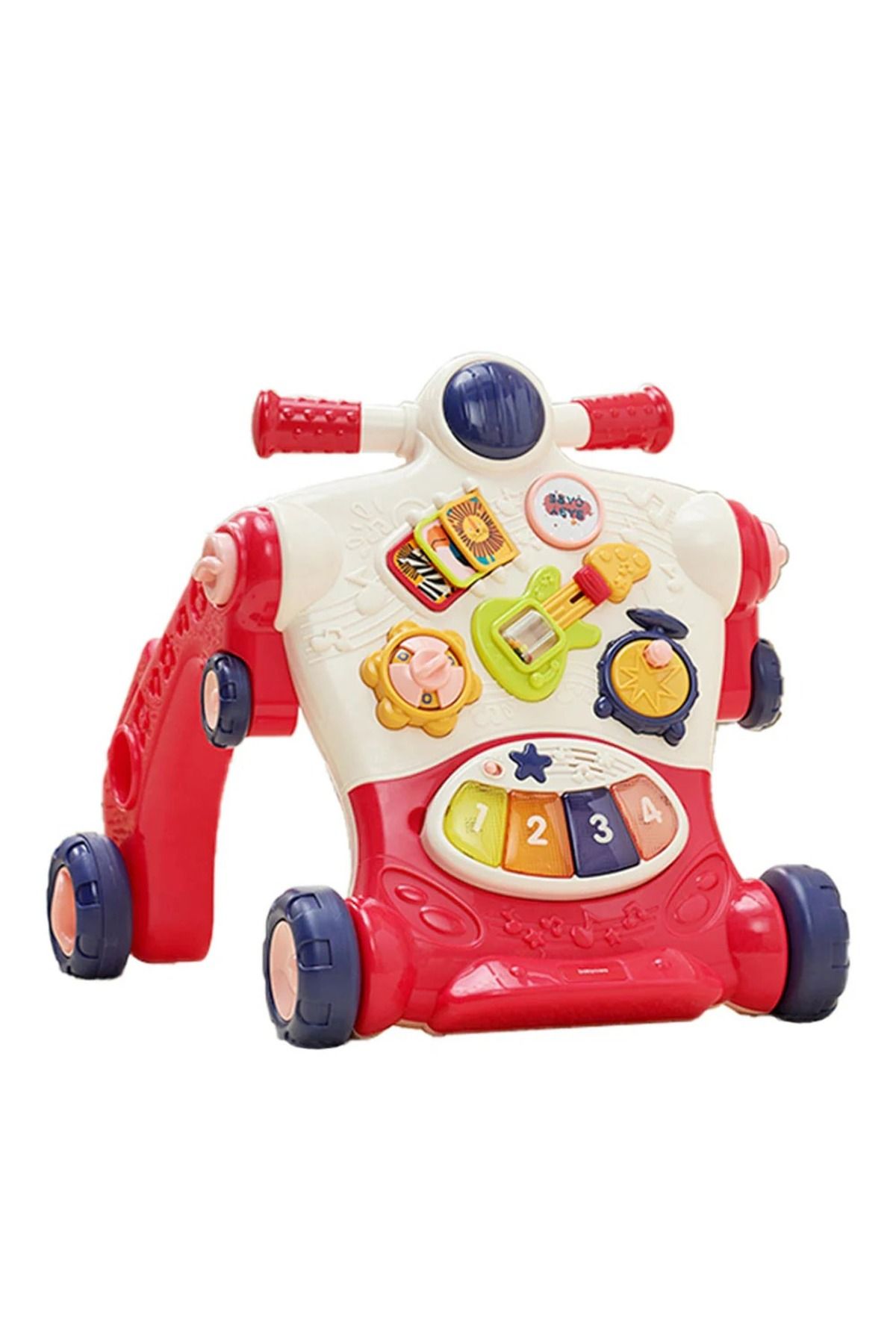 Baby Care 2’si 1 Arada Yürüteç ve Bisiklet, Müzikli Gelişim Oyuncağı
