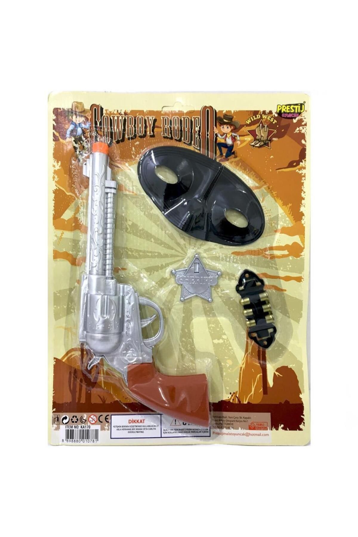 Yuba Avm Nessiworld Cowboy Rodeo Şerif Yıldızlı Kartela Kovboy Seti
