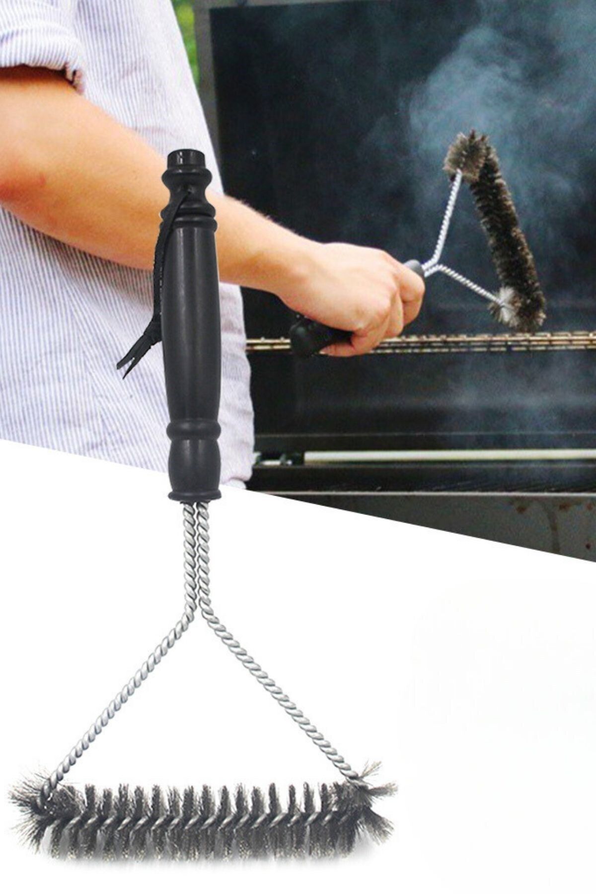 Gülsüm Aydın Barbekü Mangal Izgara Teli Temizlik Fırçası