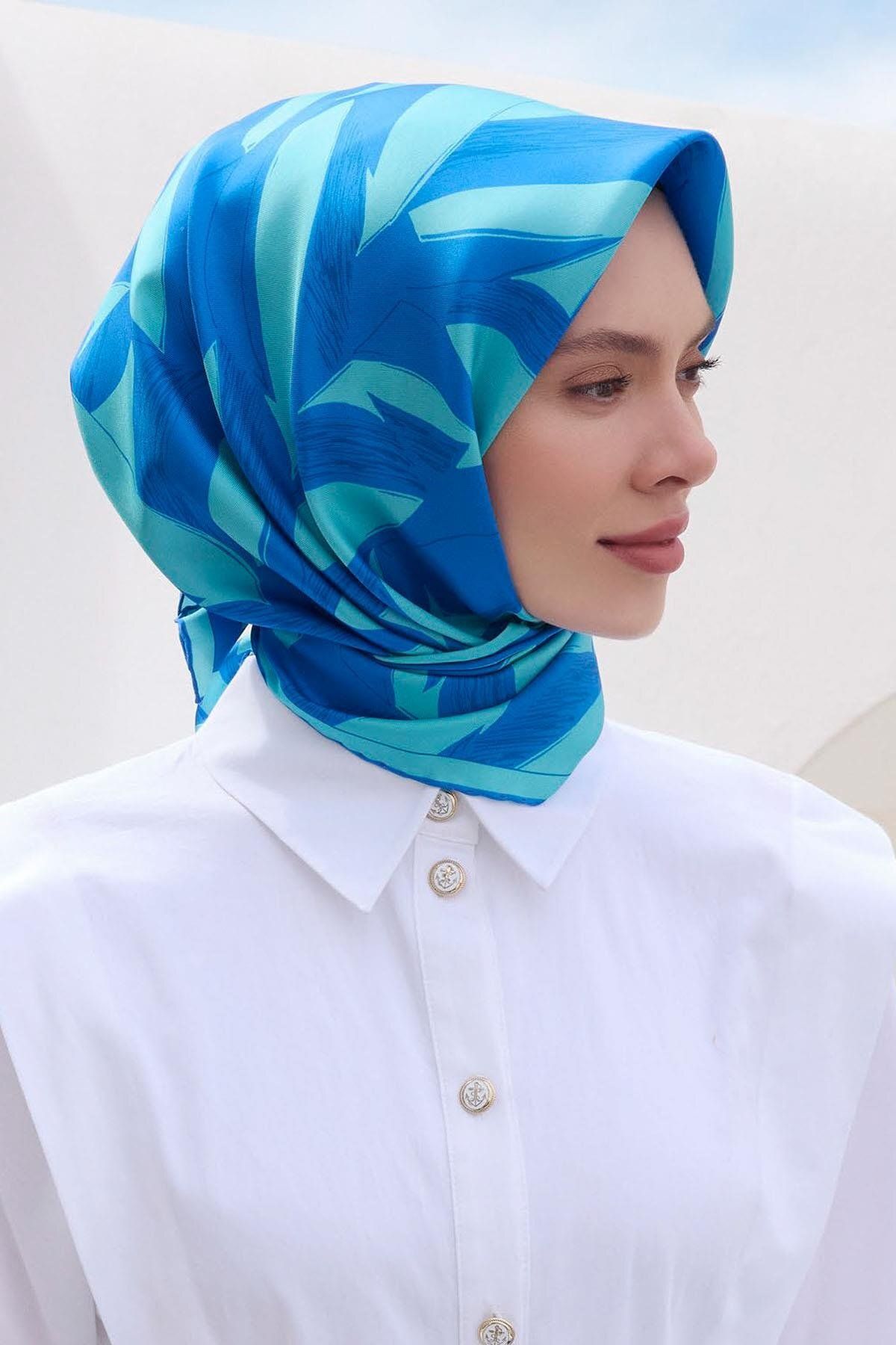 Belli 54 Belli Twill İpek Eşarp 4123D