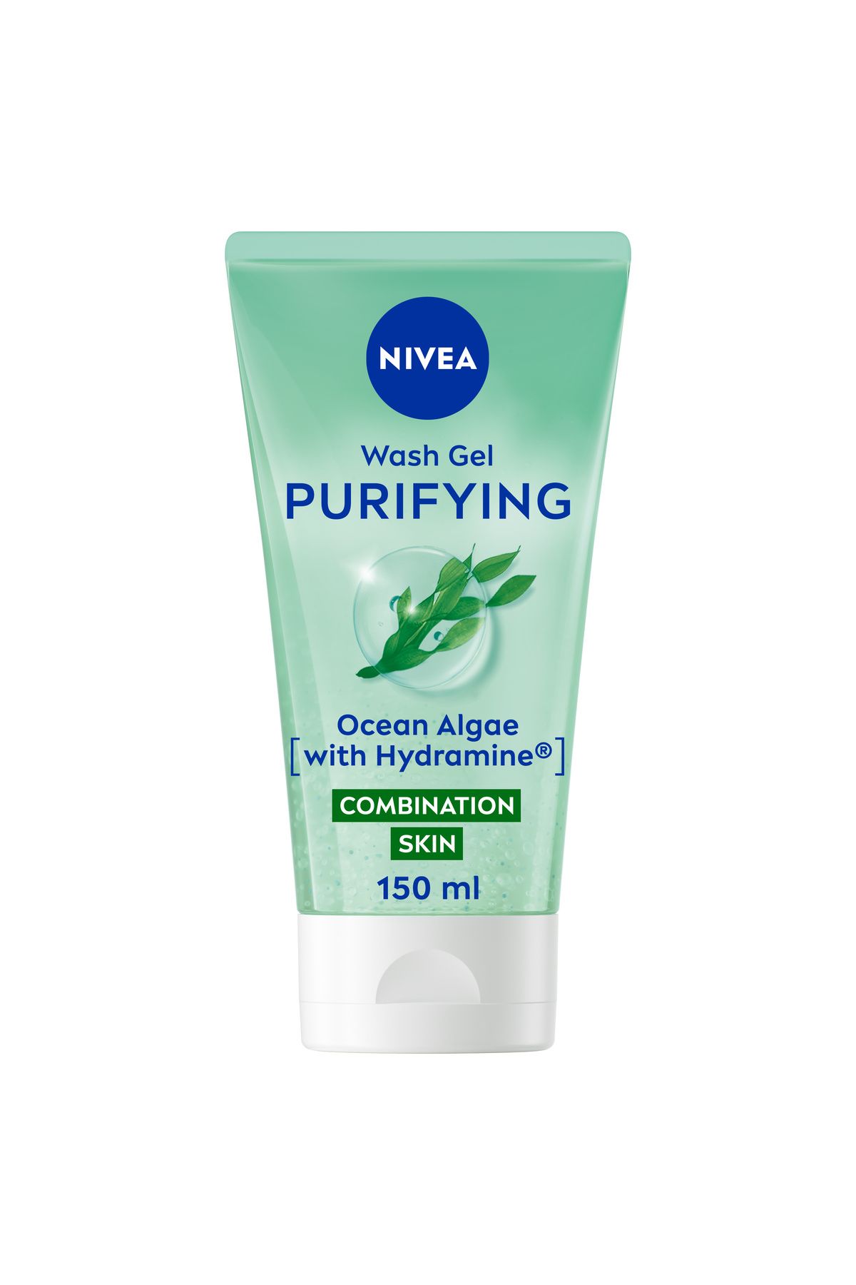 NIVEA-NIVEA Purifying Cleansing Face Wash for Combination Skin with Ocean Algae, 150ml 1