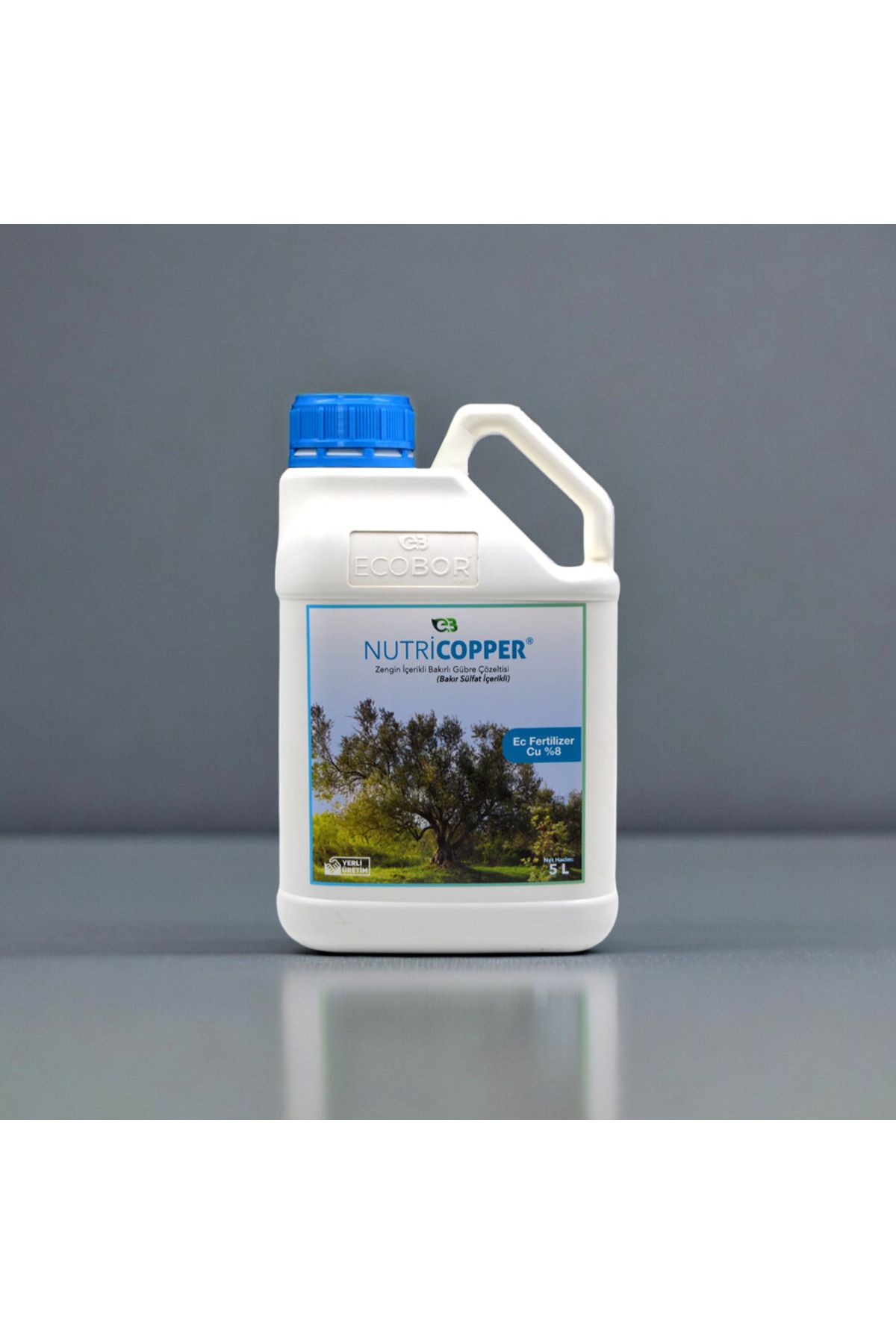 ECOBOR Nutri Cooper 5 Litre Bakırlı Gübre Çözeltisi