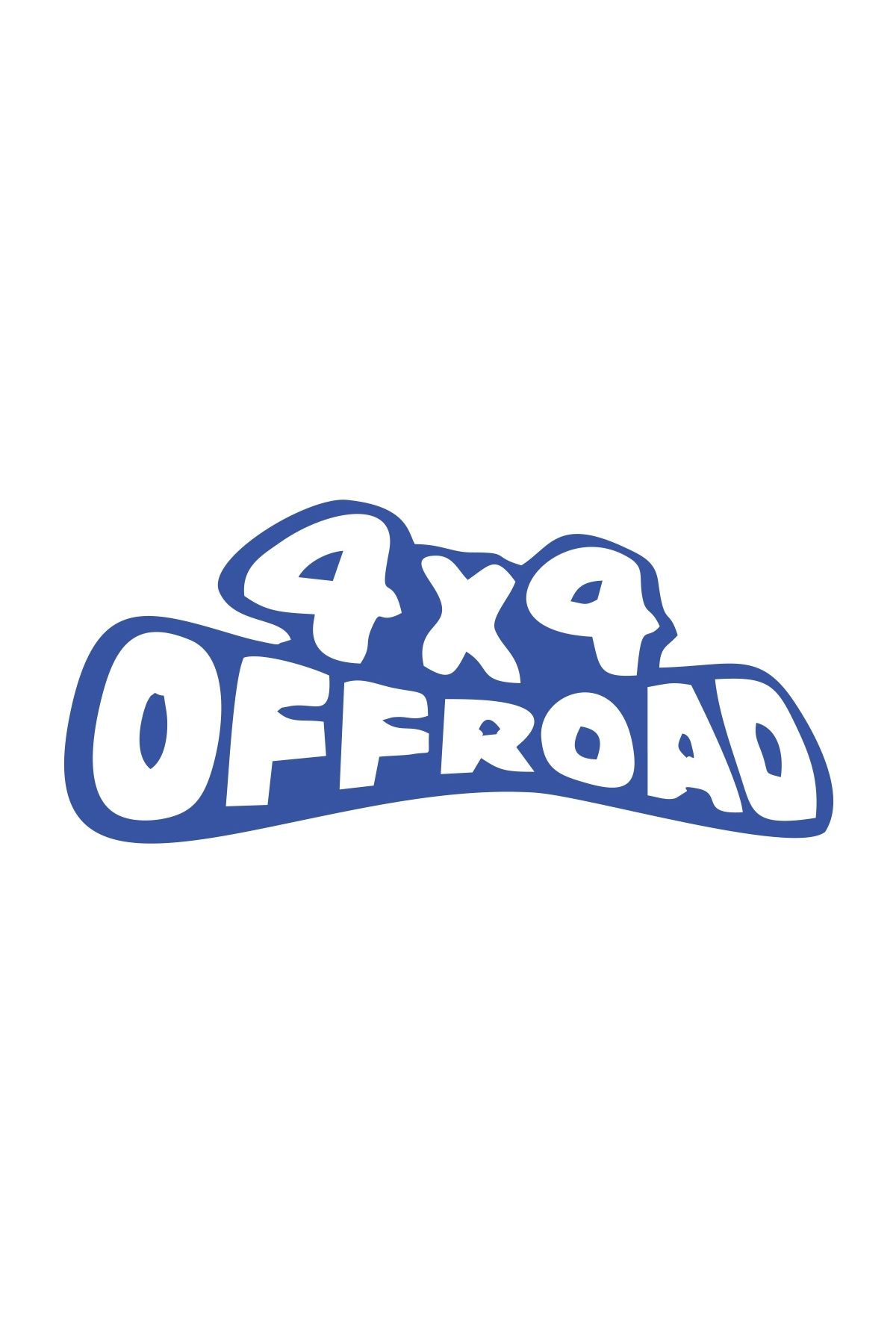 Reysa Tasarım 4x4 Off Road Sticker 17x17 Cm Mavi