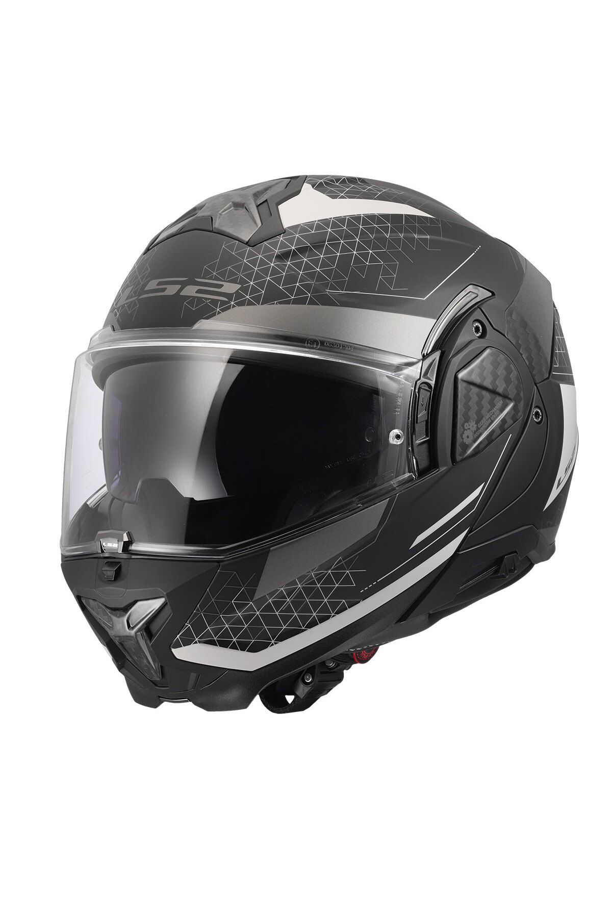 LS2 ADVANT 2 ASTRAL MAT GRİ-SİYAH KASK
