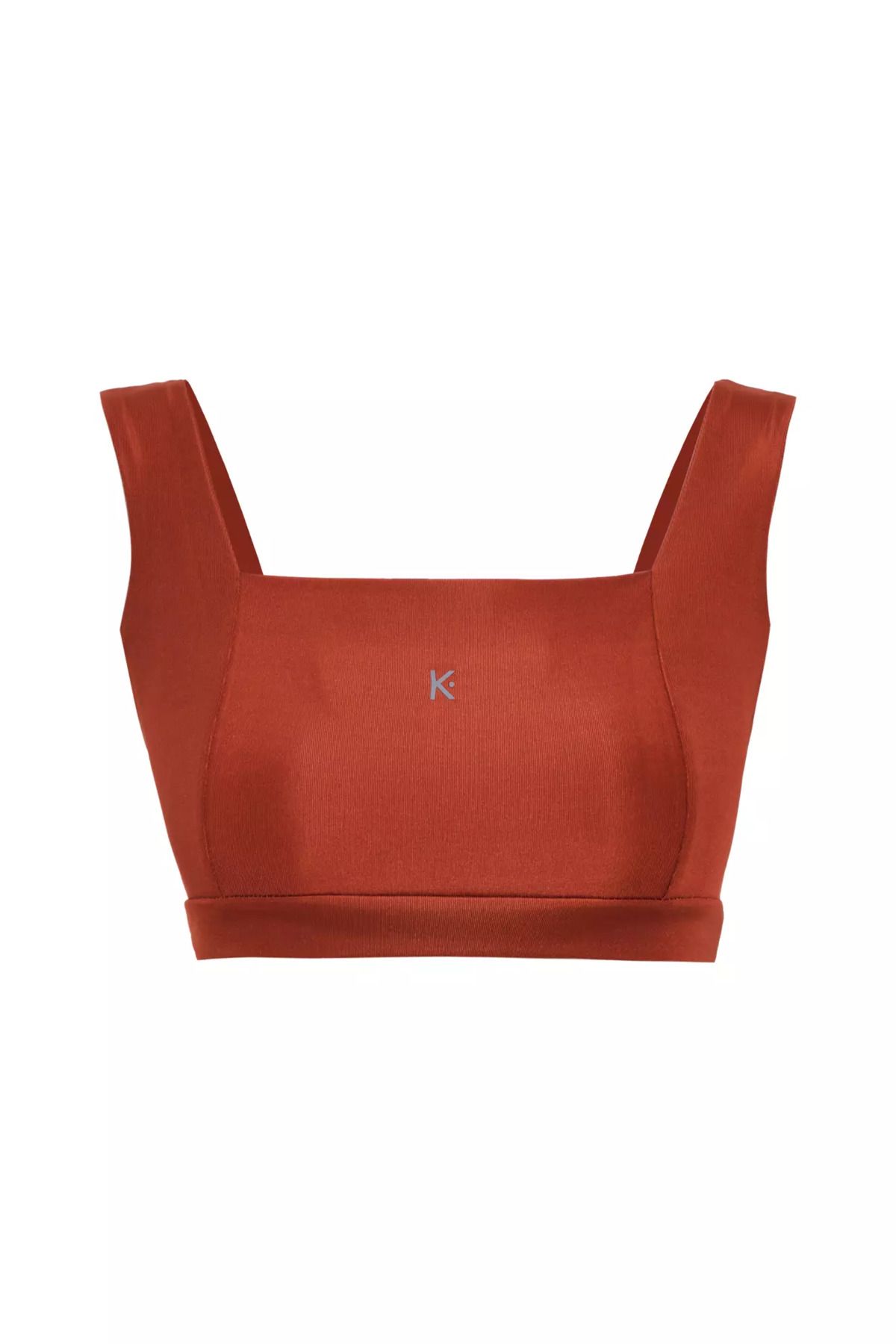 Keikei Bakır Kolsuz Activewear Bra