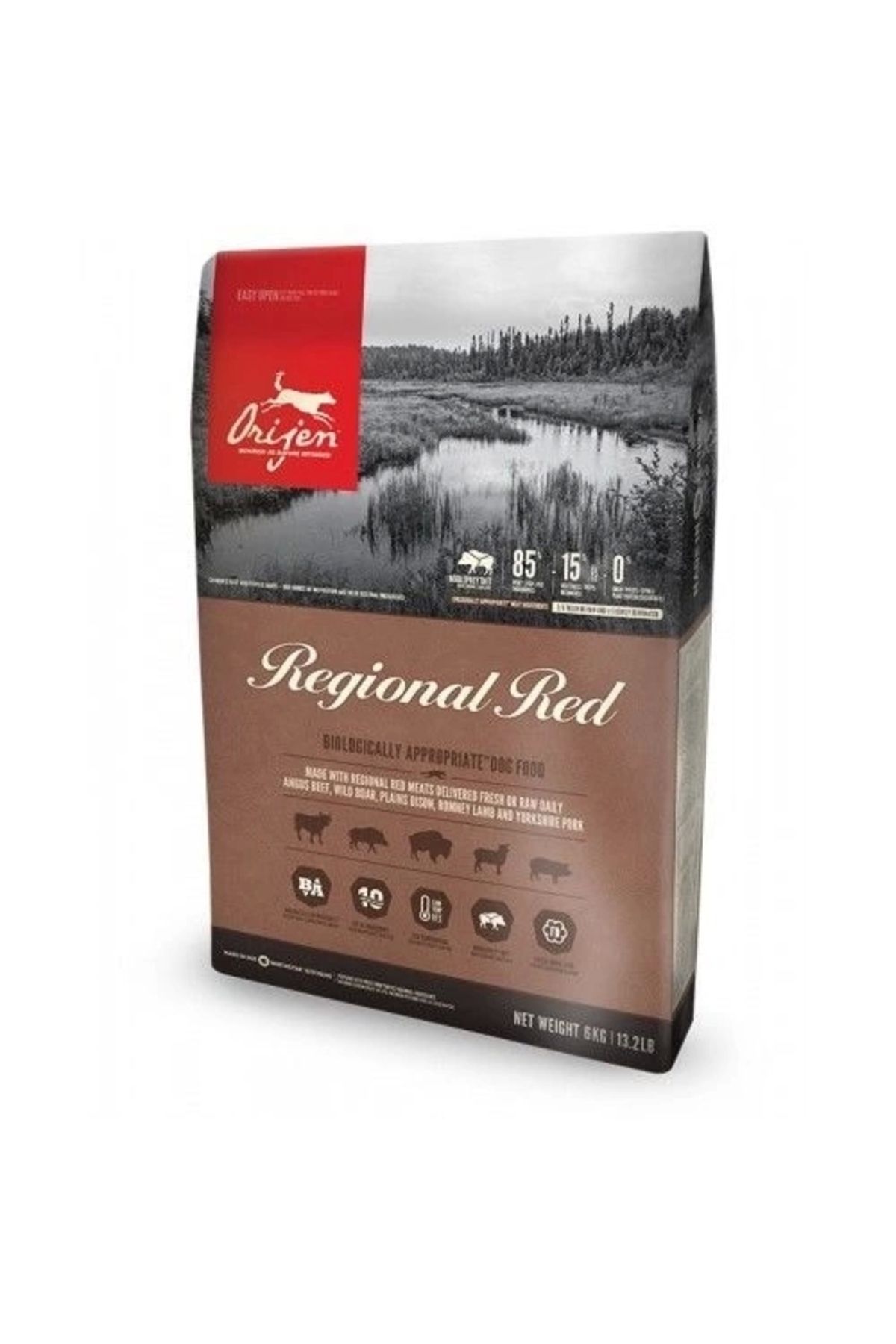 No8 Home Orijen Regional Red Tahılsız Sığır Etli Yavru Yetişkin Köpek Maması 11.4 Kg