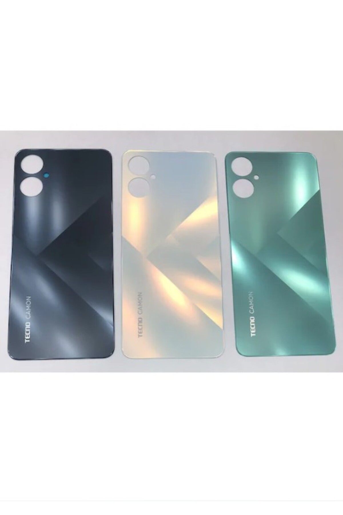 Asia Tecno Camon 19 Pro Cı8n Arka Kapak Pil Kapağı Gri