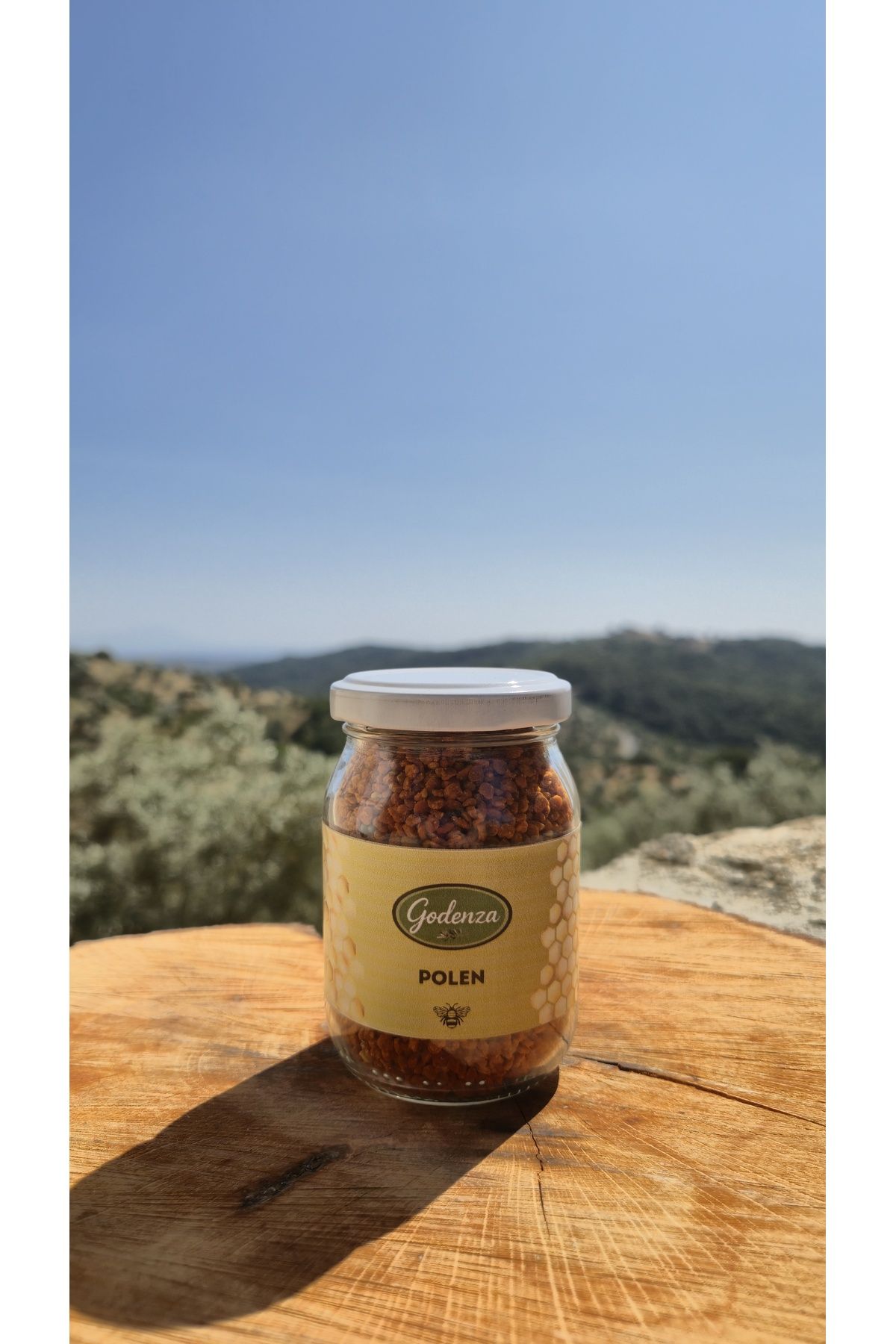 Godenza %100 Doğal Taze Arı Poleni – 125g Cam Kavanoz