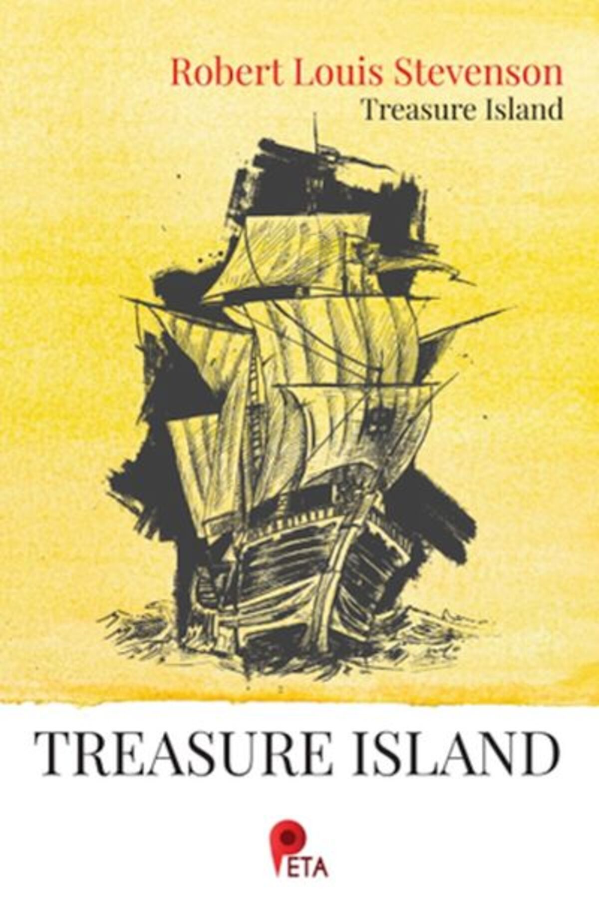 peta kitap Treasure Island