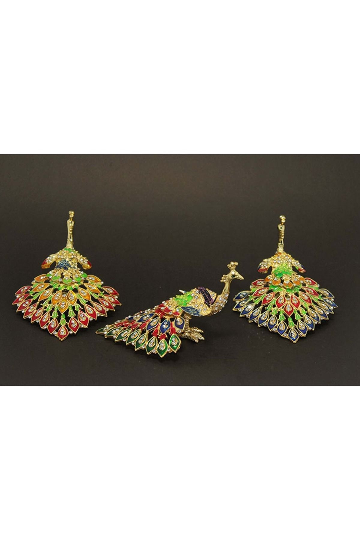 Store Sıvaroskı Tavuskuşu 15*9 cm