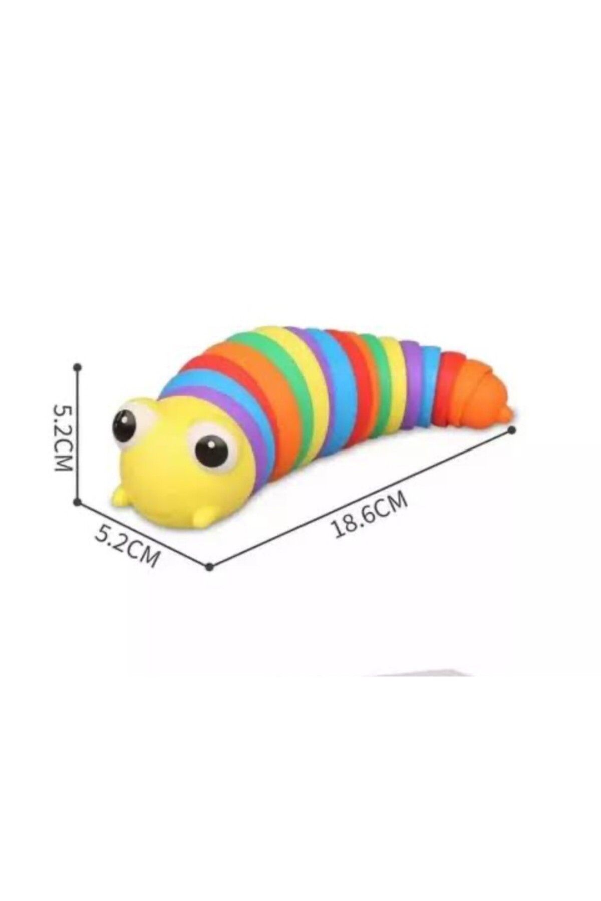 herdem home Oyuncak Sümüklü Böcek Pilsiz Şarjsız Bebek Eğitici Oyuncak