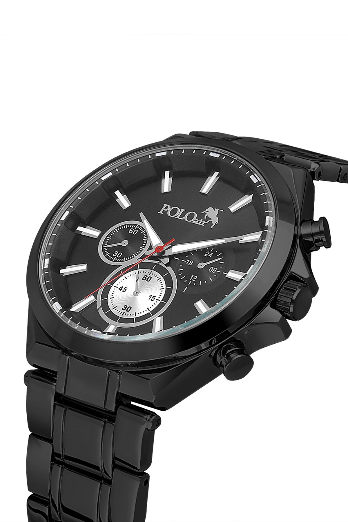 Polo Air Spor Kasa Erkek Kol Saati Siyah Renk PL-0996E1x