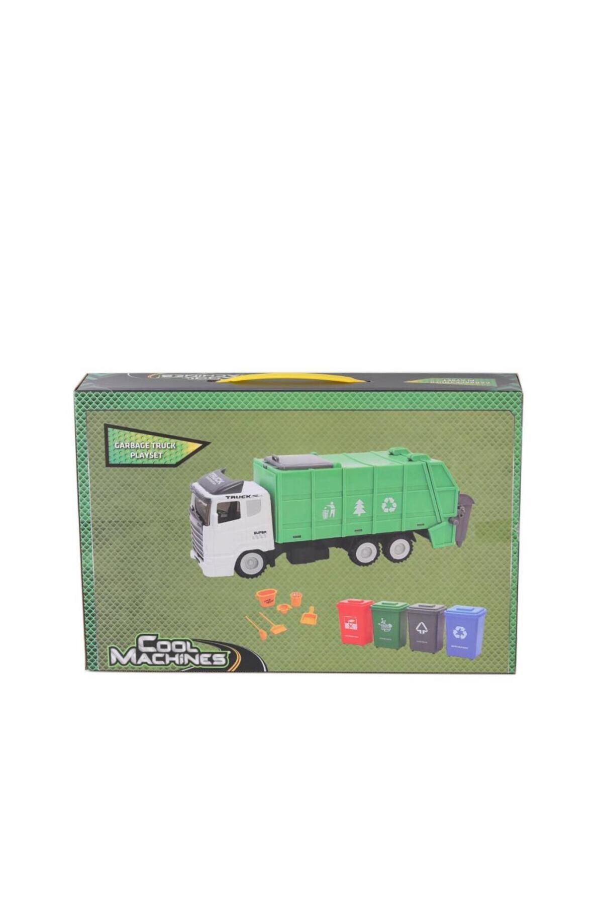 NW NessiWorld Nessiworld 4514 SUN-RST-CLM-OYUN SET YEŞİL ÇÖP KAMYONU