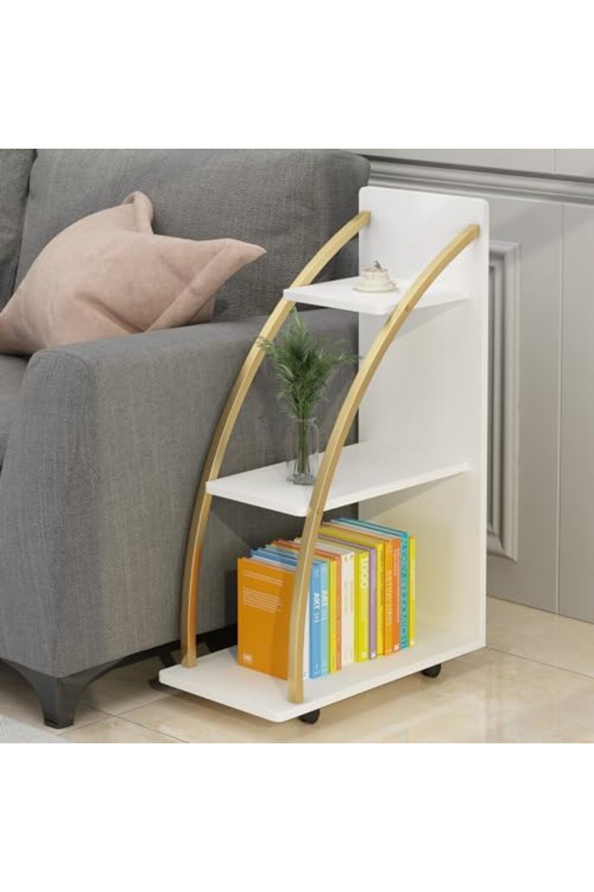 Generic-Engineered Wood 3 Tier Sofa Side Table Bedside Table Side Table End Table Corner Table Coffee Table 6