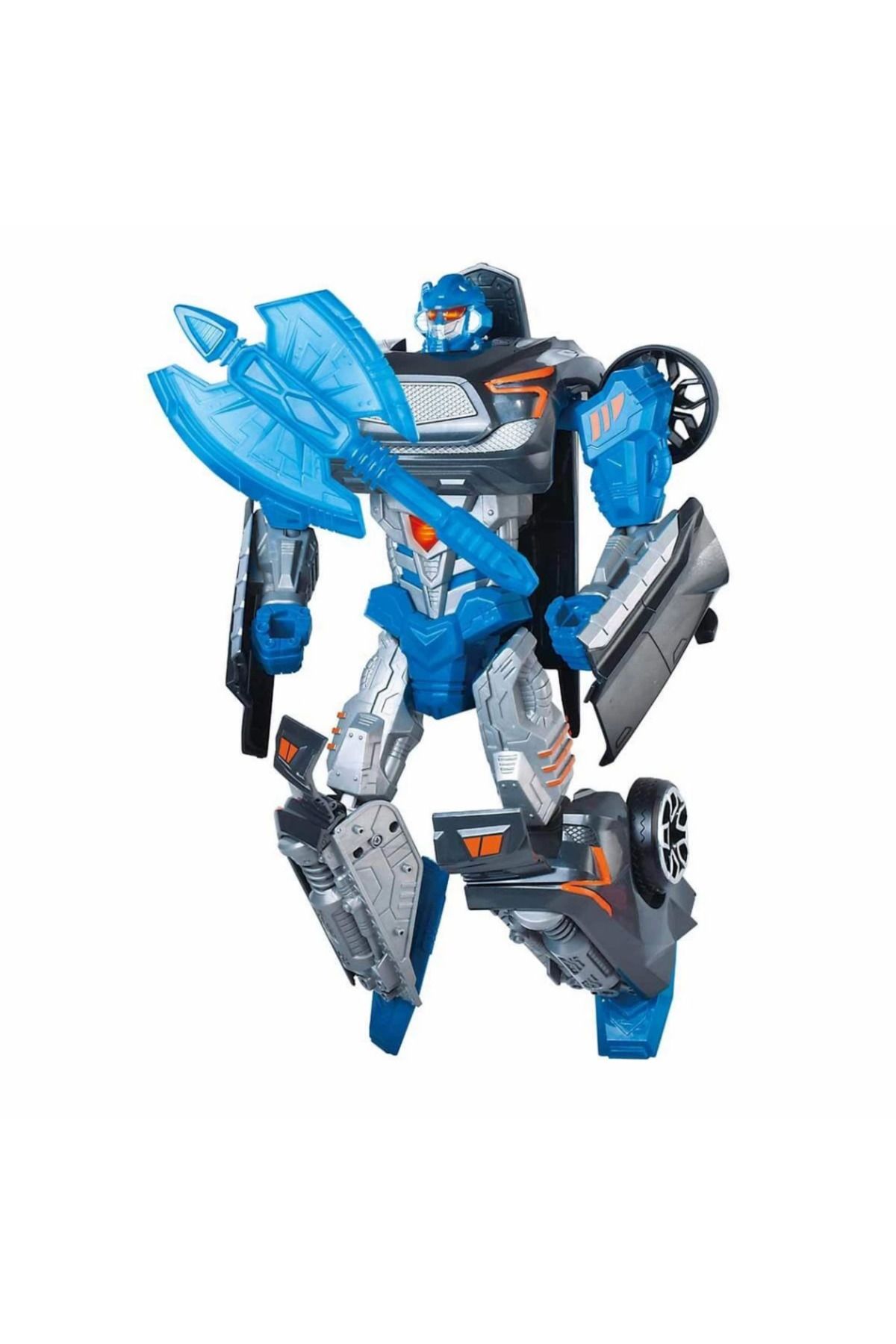 NW NessiWorld Nessiworld 2in1 M.A.R.S Sesli ve Işıklı Converters Cyberhaul Dönüşebilen Robot 37 cm